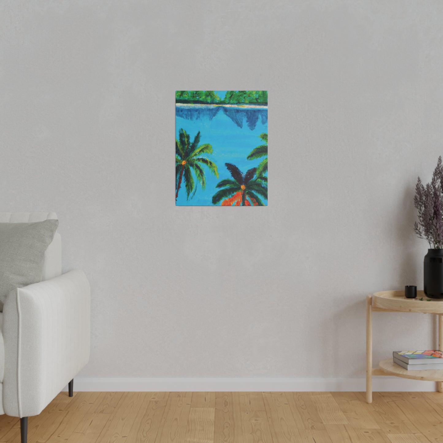 7373A - Bahamas Ocean Painting Print | Bahamas | Ocean | Beach | Poster | Home Decor | Wall Art | Canvas