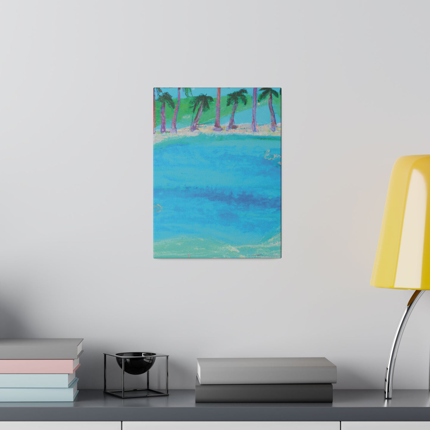 7907S - Bahamas Ocean Painting Print | Bahamas | Ocean | Beach | Poster | Home Decor | Wall Art | Canvas