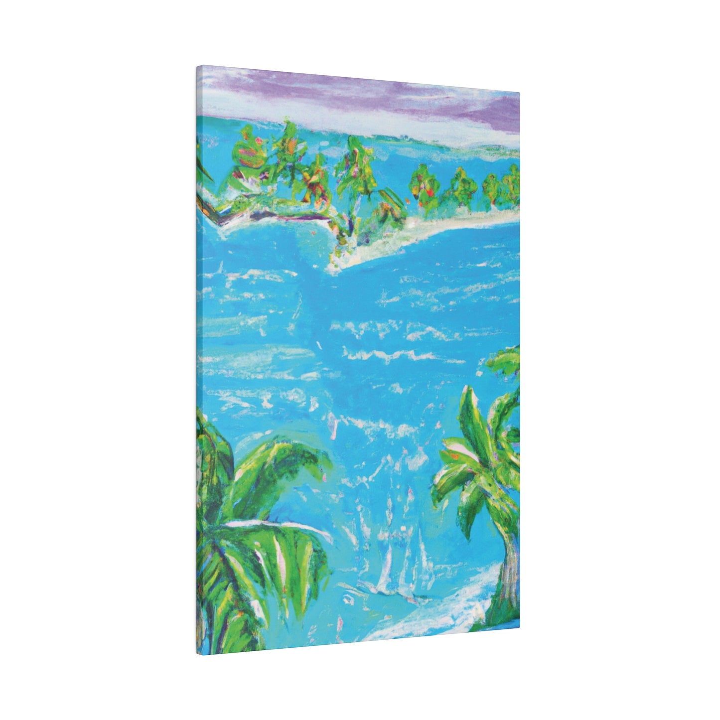 9413O - Bahamas Ocean Painting Print | Bahamas | Ocean | Beach | Poster | Home Decor | Wall Art | Canvas