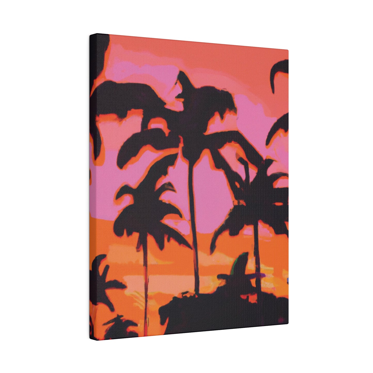 6226X - Miami Beach Sunset Painting Print | Miami | Beach | Sunset | Poster | Home Decor | Wall Art | Canvas