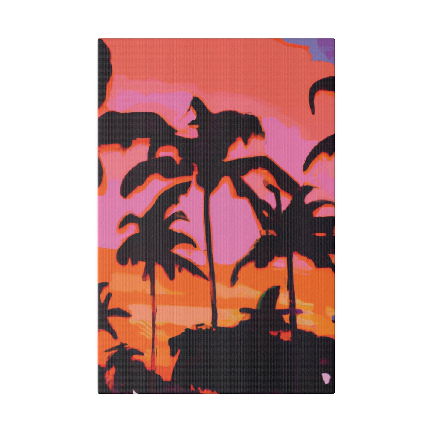 6226X - Miami Beach Sunset Painting Print | Miami | Beach | Sunset | Poster | Home Decor | Wall Art | Canvas