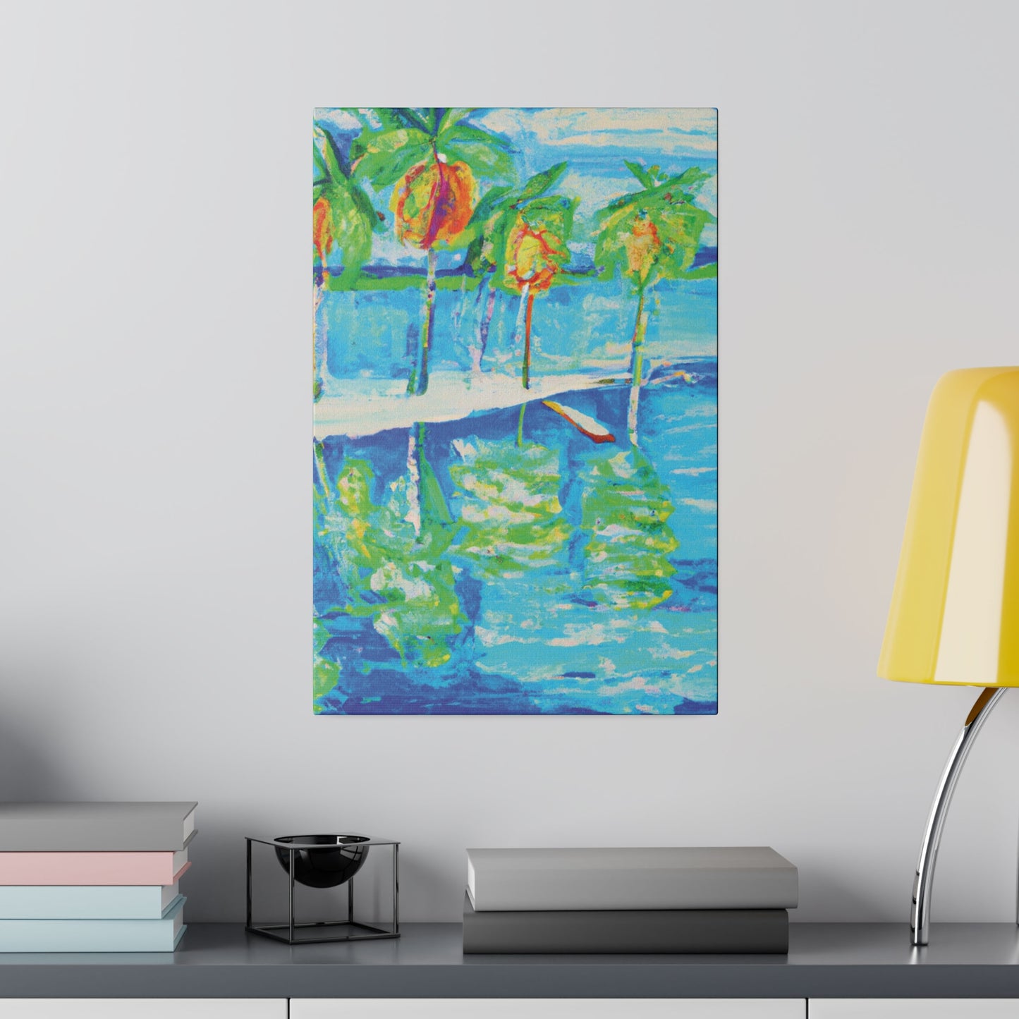8103Q - Bahamas Ocean Painting Print | Bahamas | Ocean | Beach | Poster | Home Decor | Wall Art | Canvas