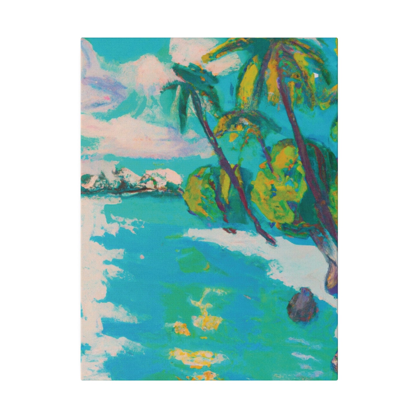 1787U - Bahamas Ocean Painting Print | Bahamas | Ocean | Beach | Poster | Home Decor | Wall Art | Canvas