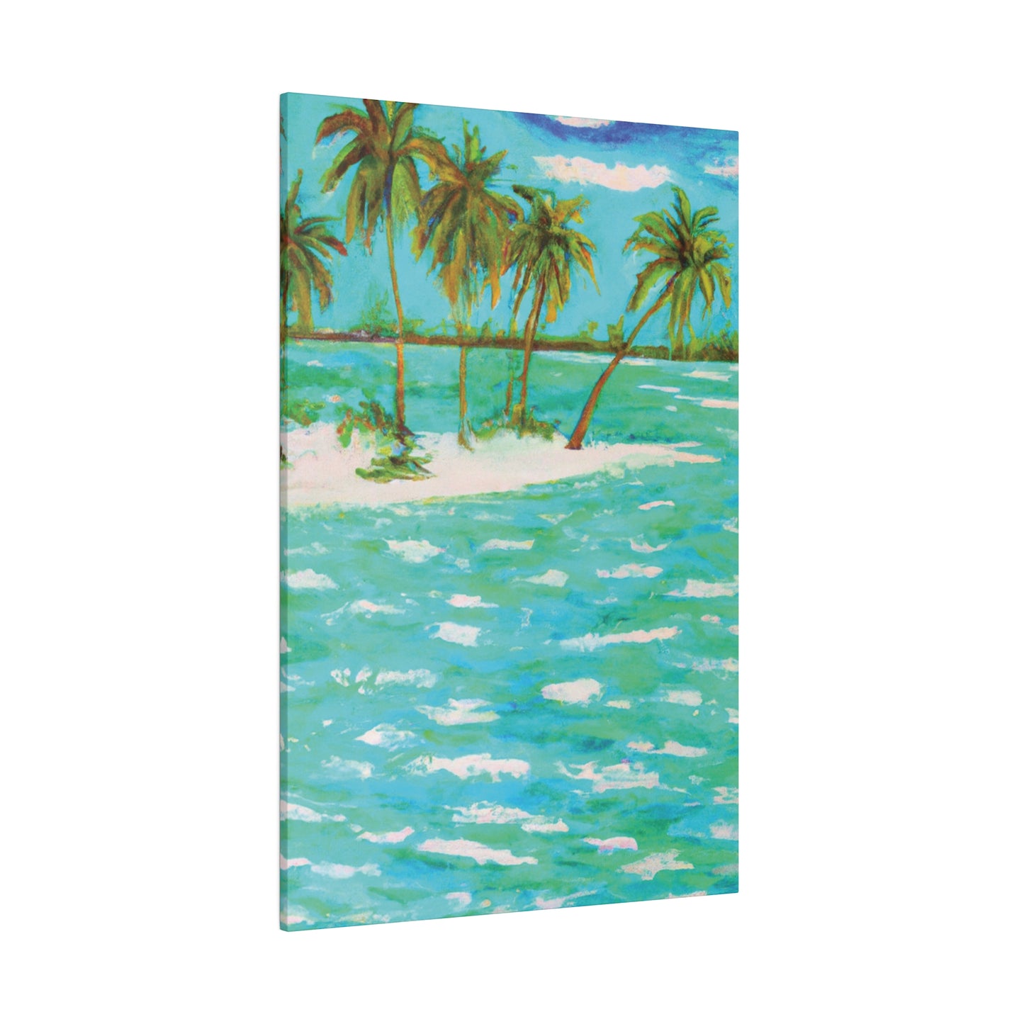 1193C - Bahamas Ocean Painting Print | Bahamas | Ocean | Beach | Poster | Home Decor | Wall Art | Canvas