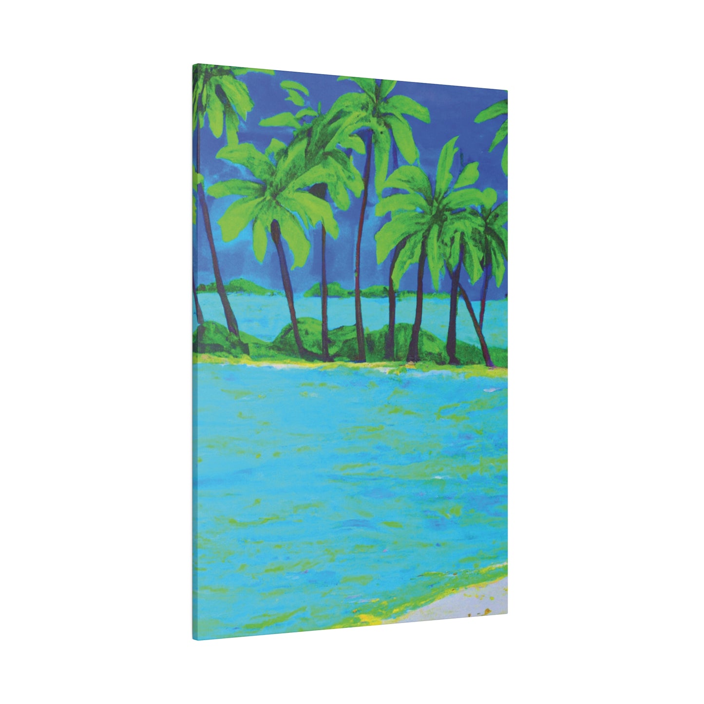 3148Z - Bahamas Ocean Painting Print | Bahamas | Ocean | Beach | Poster | Home Decor | Wall Art | Canvas