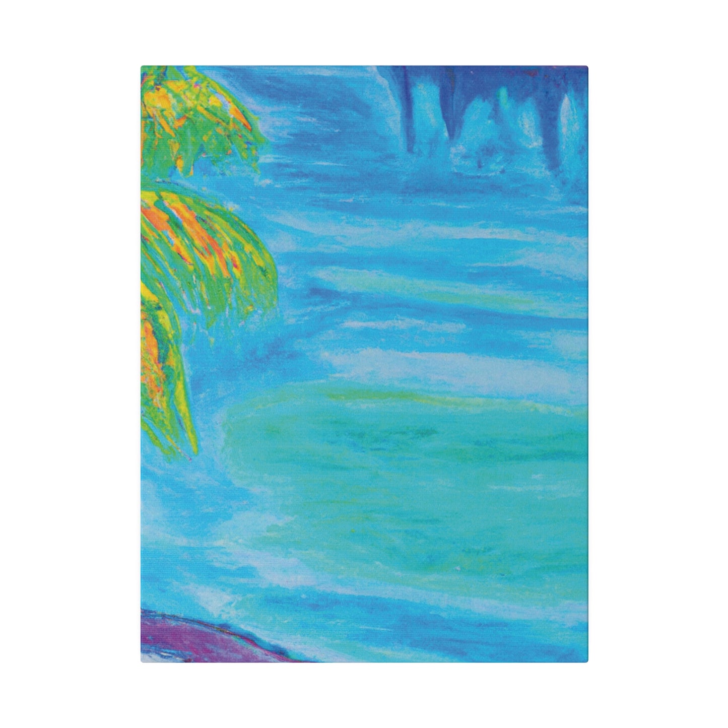 3842G - Bahamas Ocean Painting Print | Bahamas | Ocean | Beach | Poster | Home Decor | Wall Art | Canvas