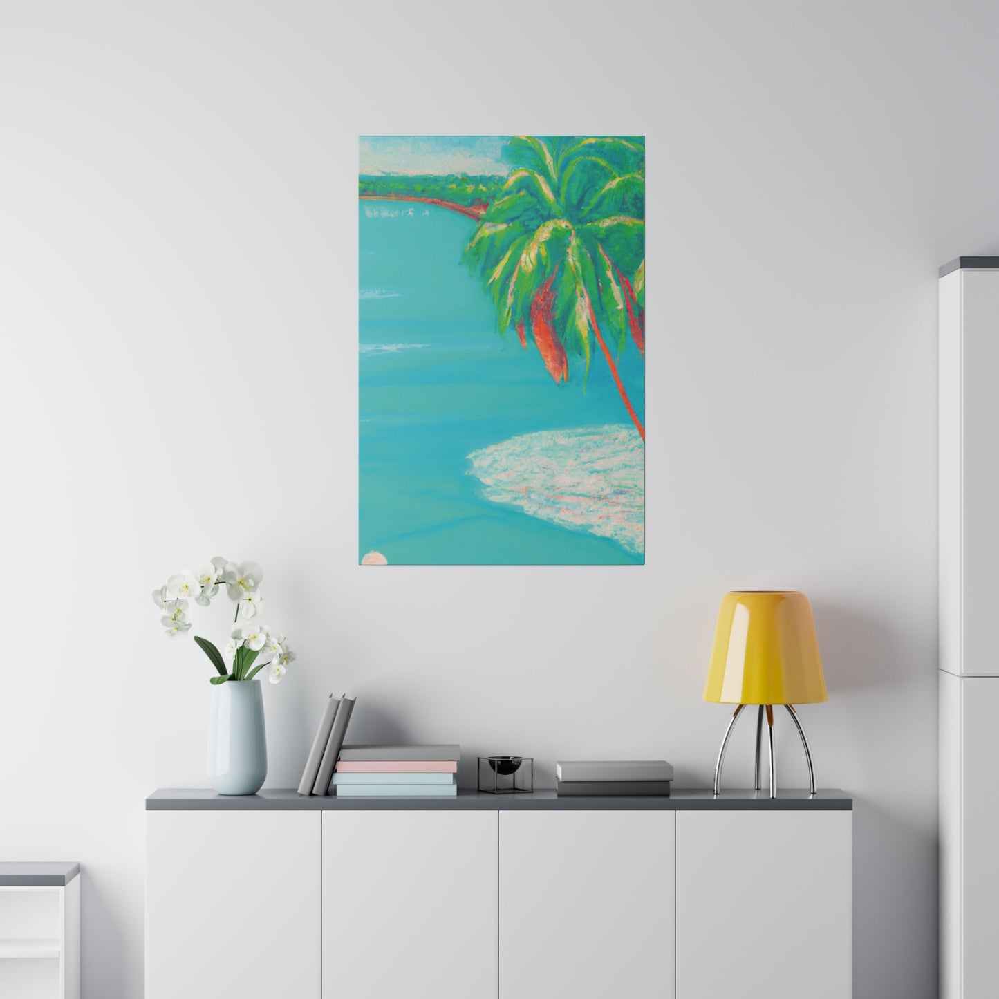 6263D - Bahamas Ocean Painting Print | Bahamas | Ocean | Beach | Poster | Home Decor | Wall Art | Canvas