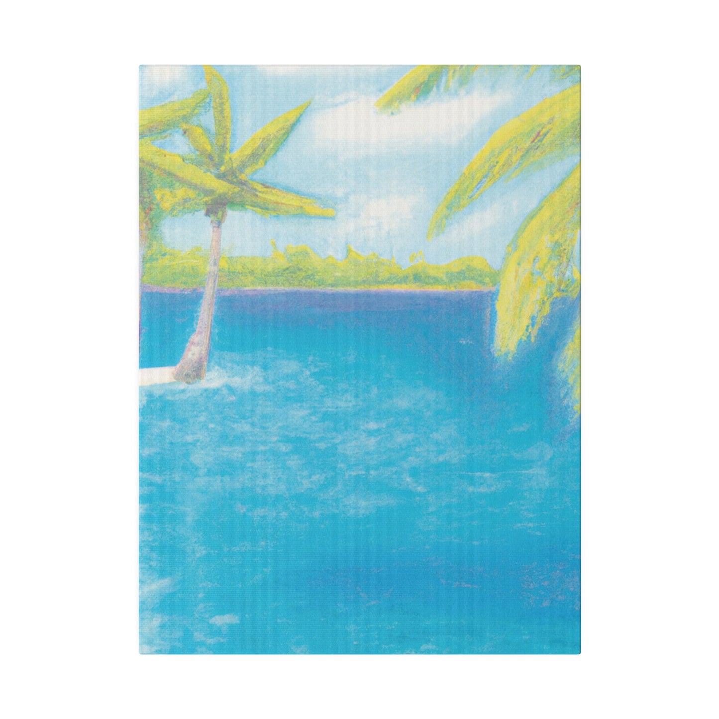 9254V - Bahamas Ocean Painting Print | Bahamas | Ocean | Beach | Poster | Home Decor | Wall Art | Canvas