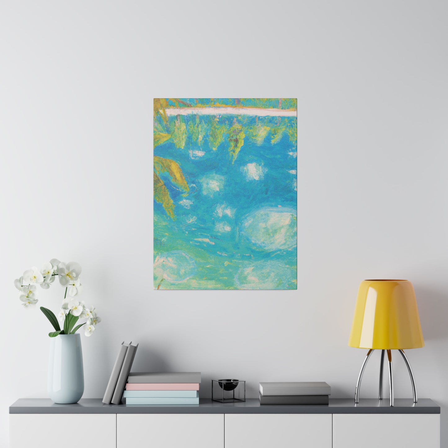 7139A - Bahamas Ocean Painting Print | Bahamas | Ocean | Beach | Poster | Home Decor | Wall Art | Canvas