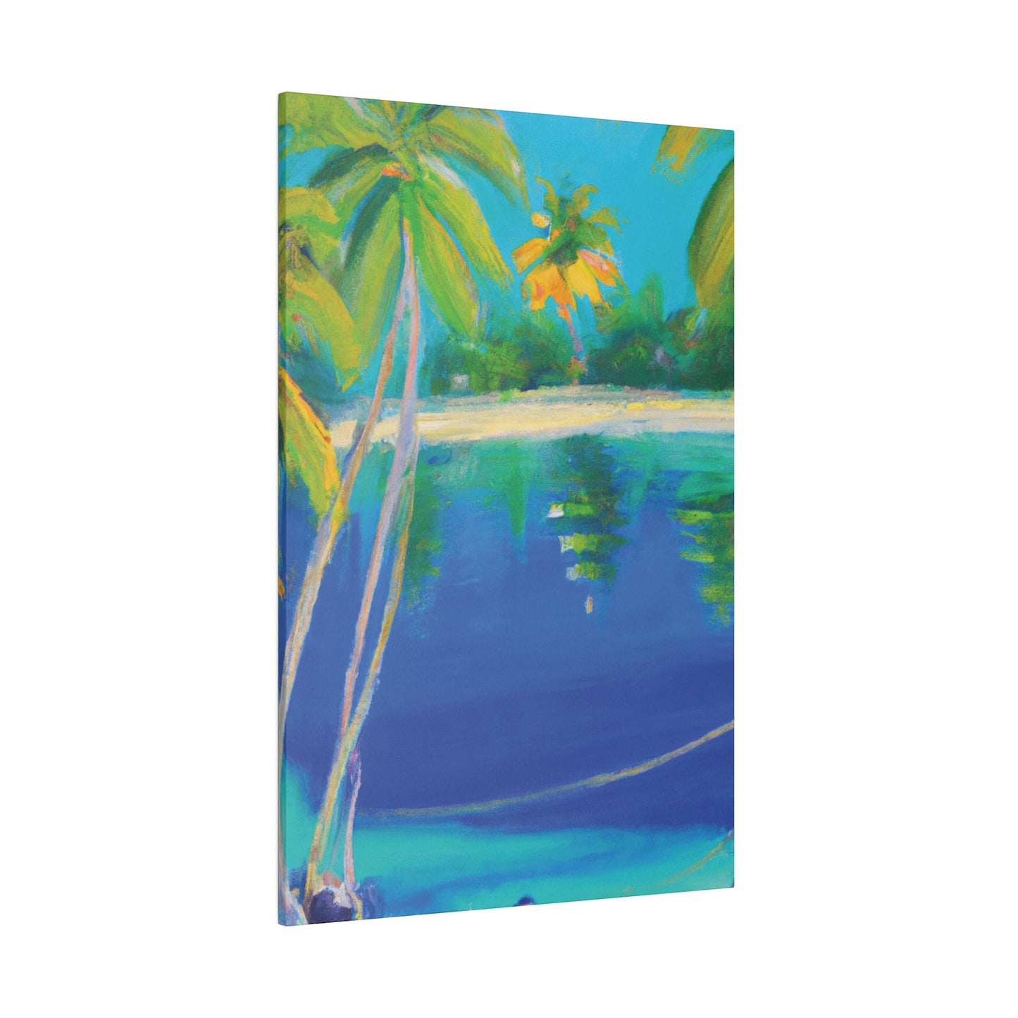 6837T - Bahamas Ocean Painting Print | Bahamas | Ocean | Beach | Poster | Home Decor | Wall Art | Canvas