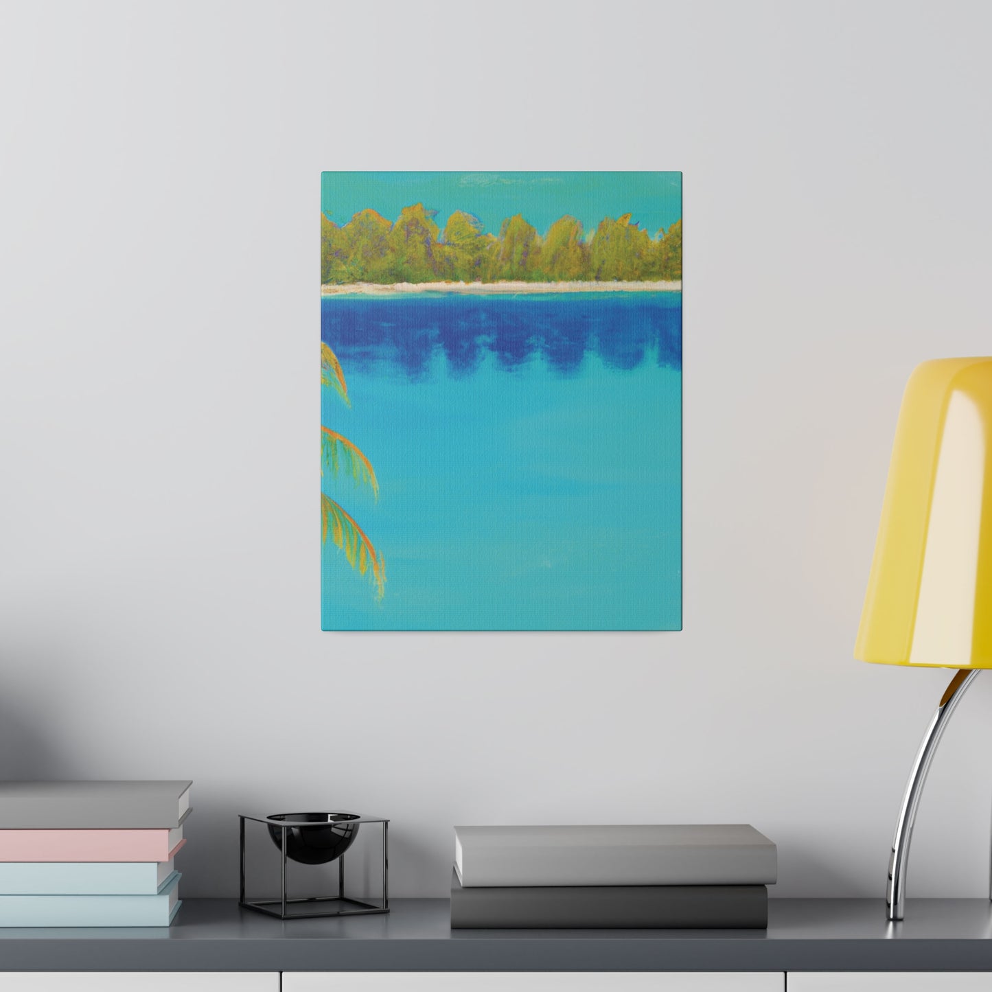 9134K - Bahamas Ocean Painting Print | Bahamas | Ocean | Beach | Poster | Home Decor | Wall Art | Canvas