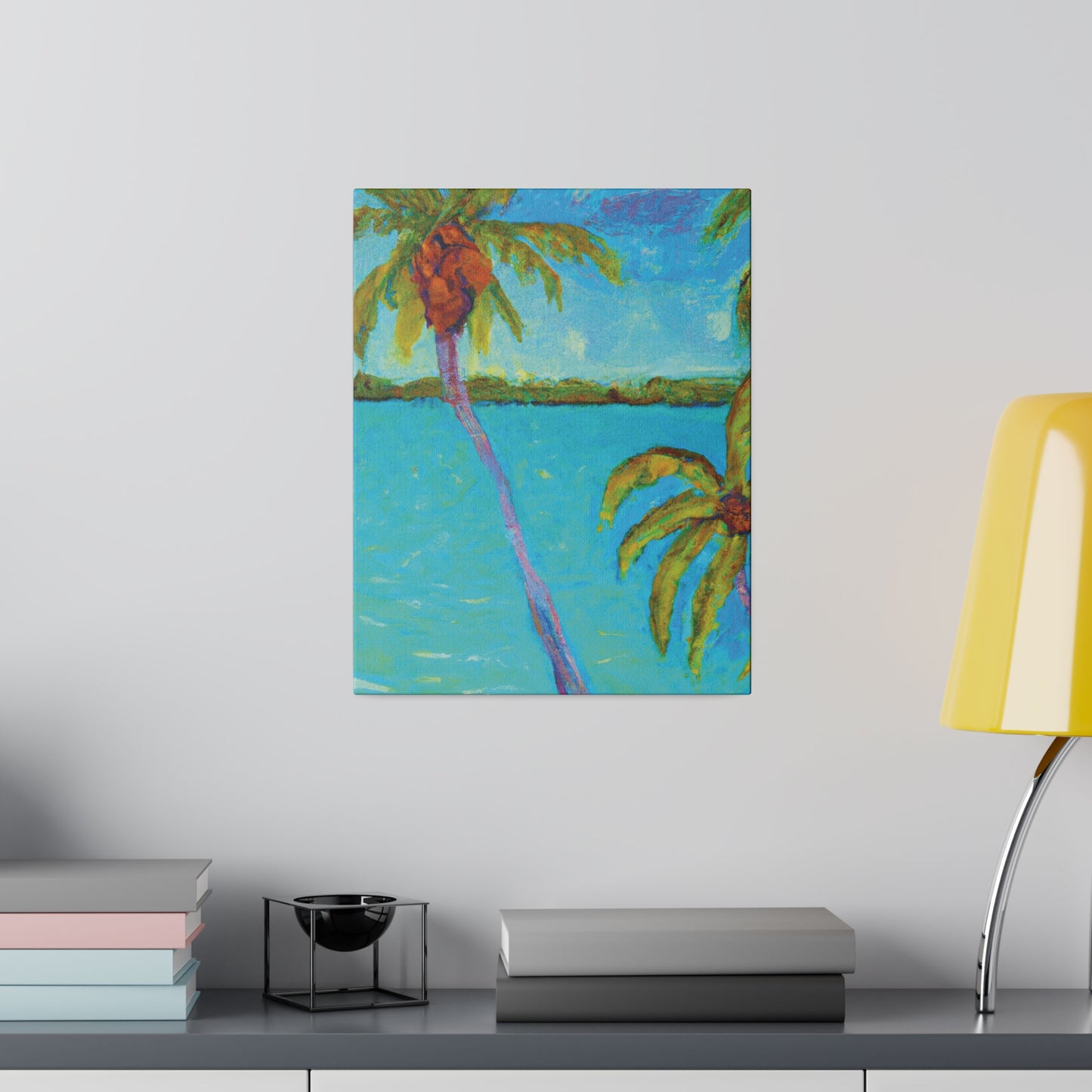 4676F - Bahamas Ocean Painting Print | Bahamas | Ocean | Beach | Poster | Home Decor | Wall Art | Canvas