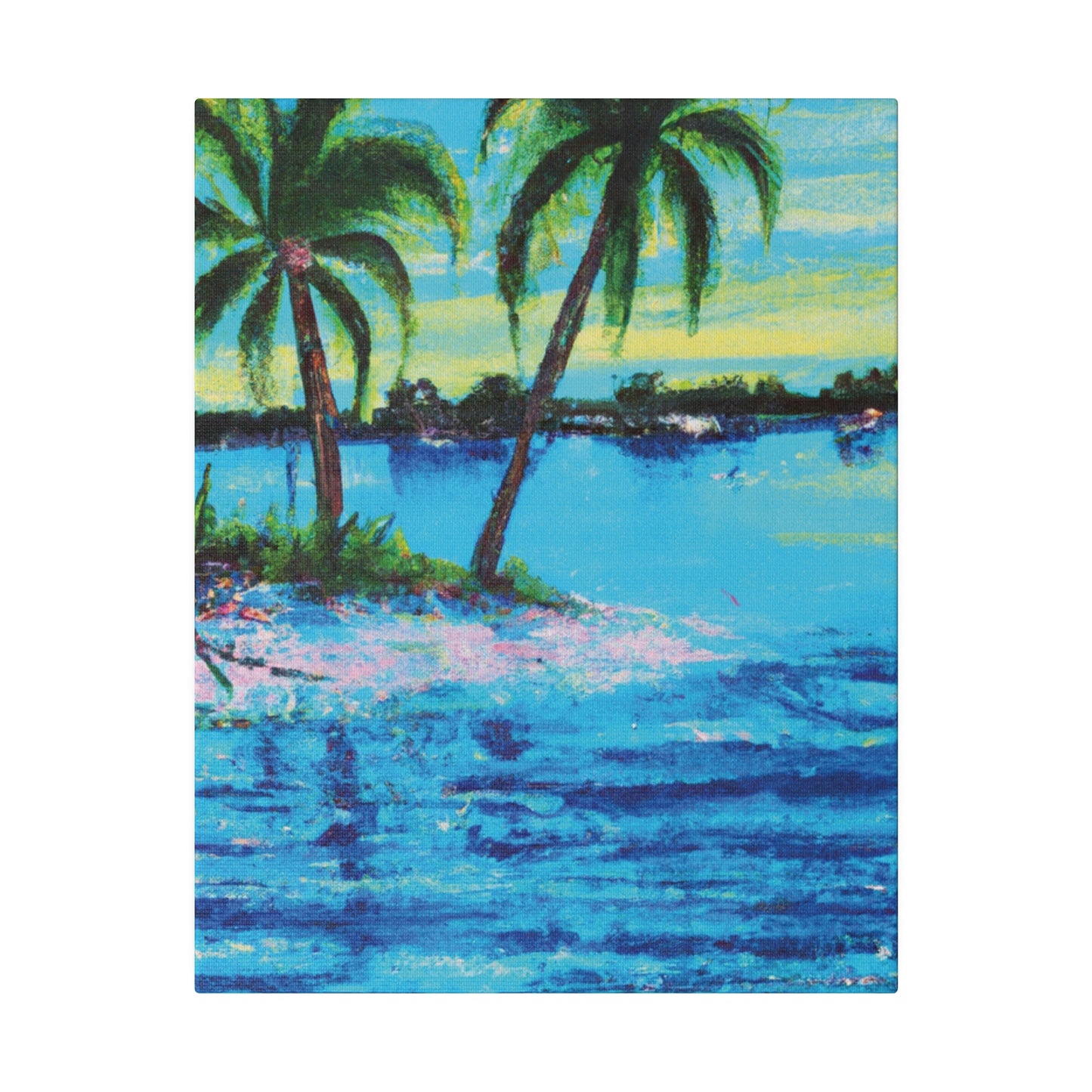 8156G - Bahamas Ocean Painting Print | Bahamas | Ocean | Beach | Poster | Home Decor | Wall Art | Canvas