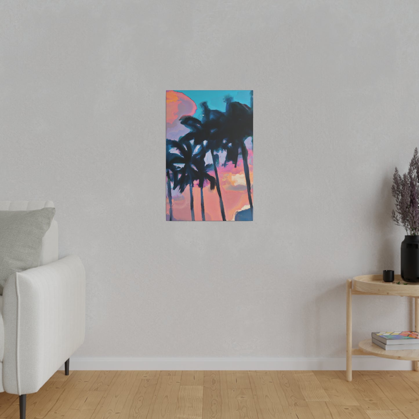 7234X - Miami Beach Sunset Painting Print | Miami | Beach | Sunset | Poster | Home Decor | Wall Art | Canvas