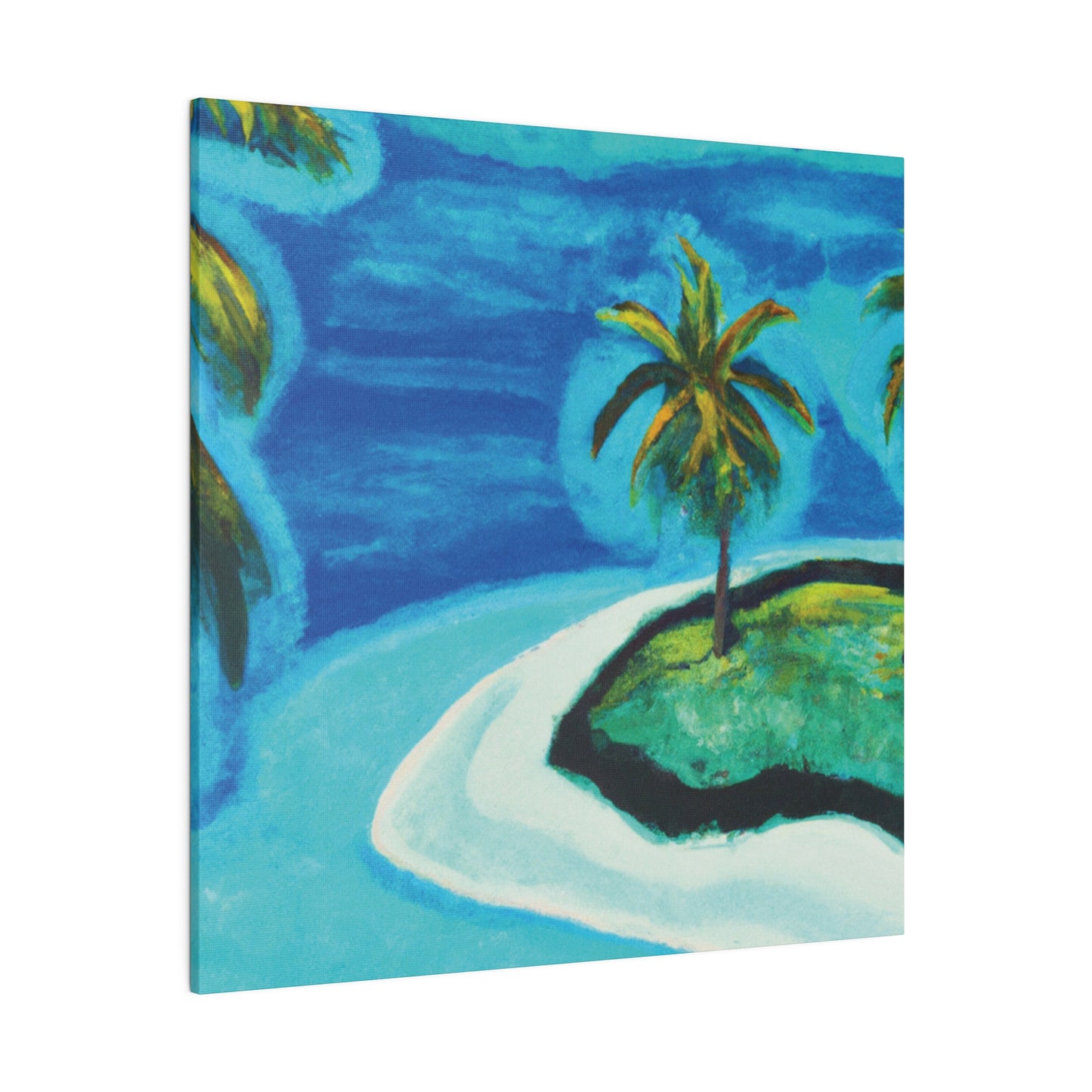 4265U - Bahamas Ocean Painting Print | Bahamas | Ocean | Beach | Poster | Home Decor | Wall Art | Canvas