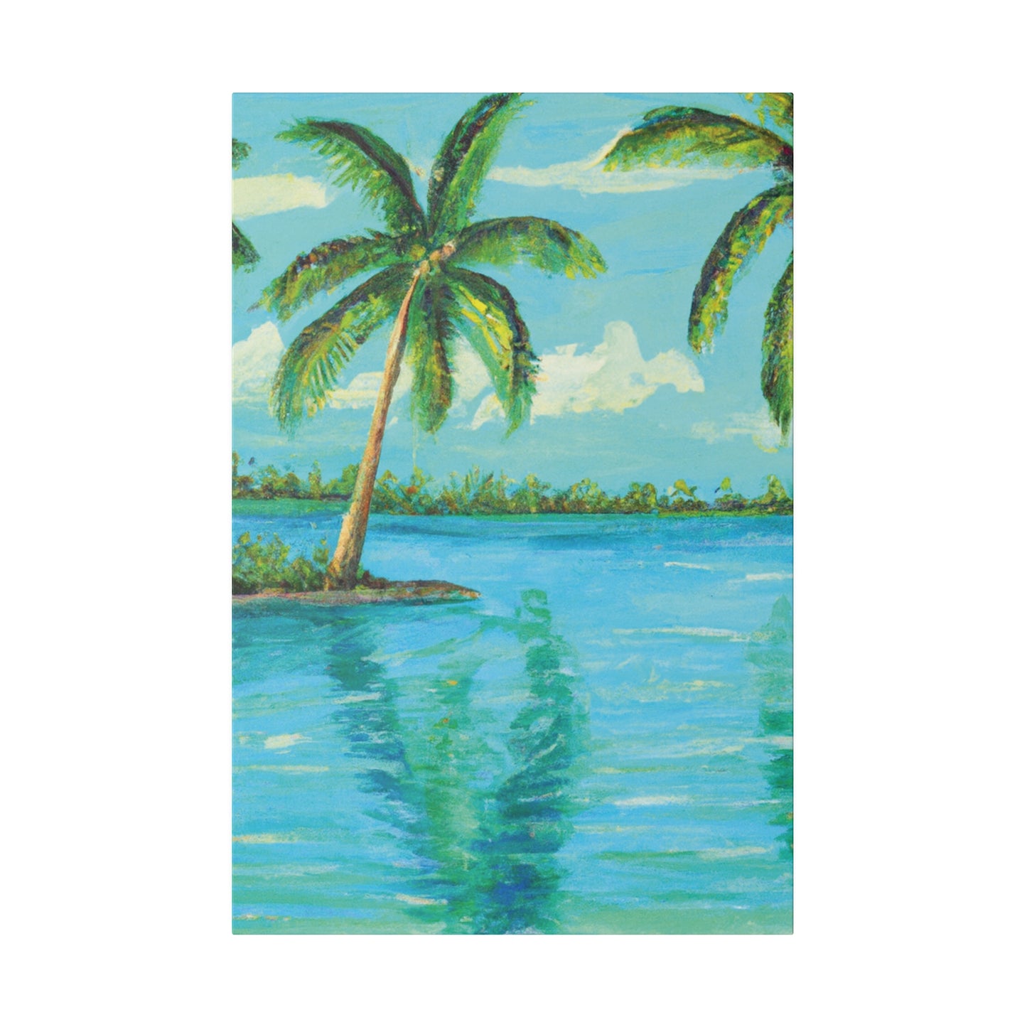 8276T - Bahamas Ocean Painting Print | Bahamas | Ocean | Beach | Poster | Home Decor | Wall Art | Canvas