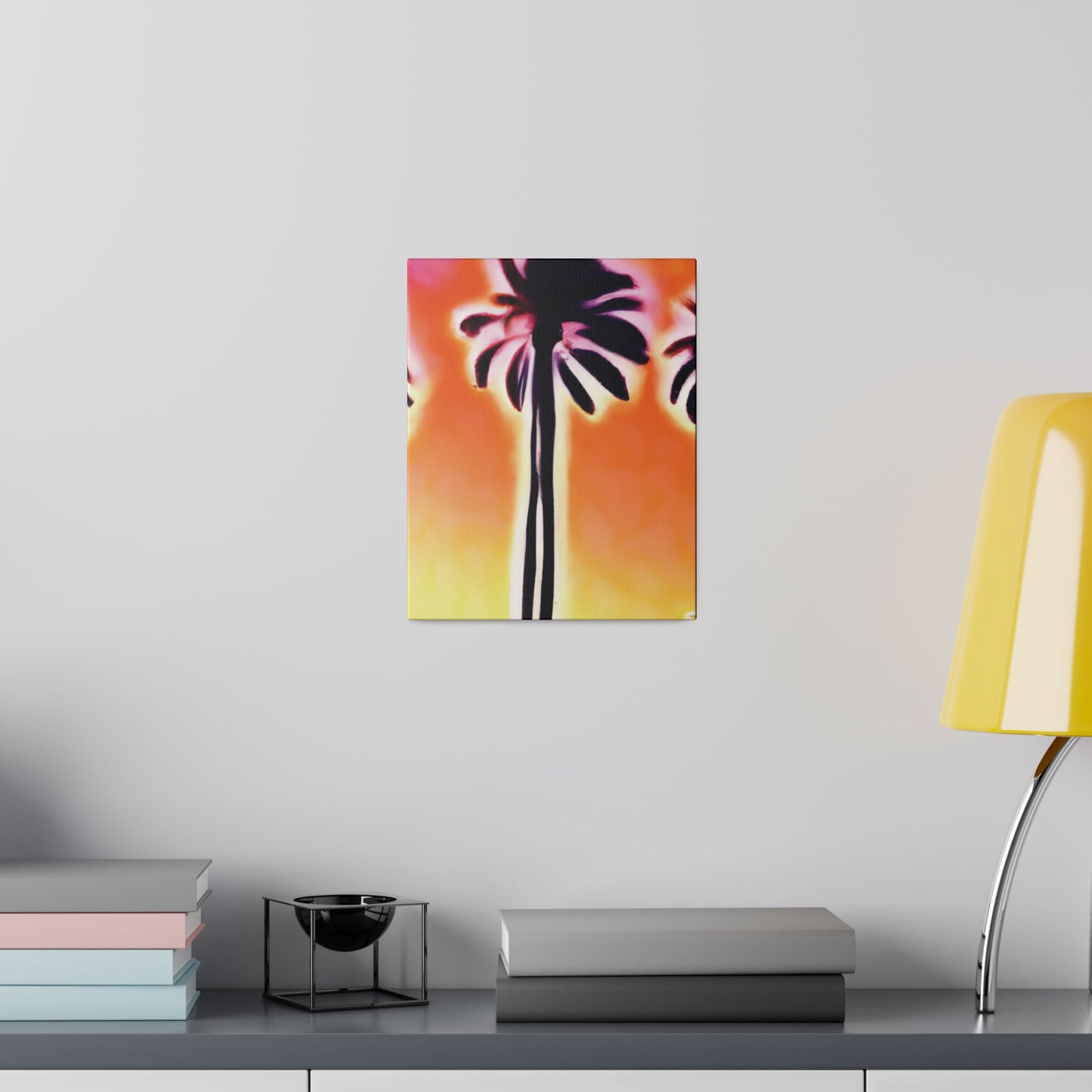 3814X - Miami Beach Sunset Painting Print | Miami | Beach | Sunset | Poster | Home Decor | Wall Art | Canvas