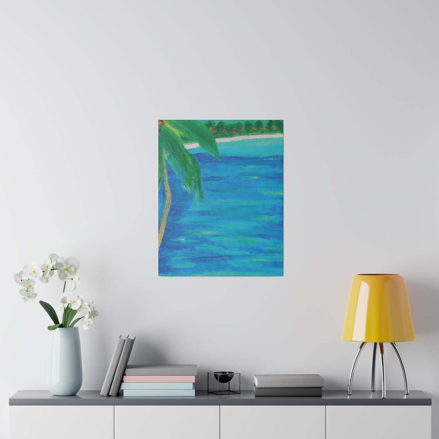 9272V - Bahamas Ocean Painting Print | Bahamas | Ocean | Beach | Poster | Home Decor | Wall Art | Canvas