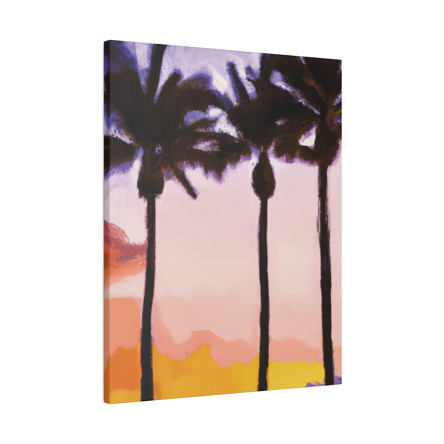 9366G - Miami Beach Sunset Painting Print | Miami | Beach | Sunset | Poster | Home Decor | Wall Art | Canvas