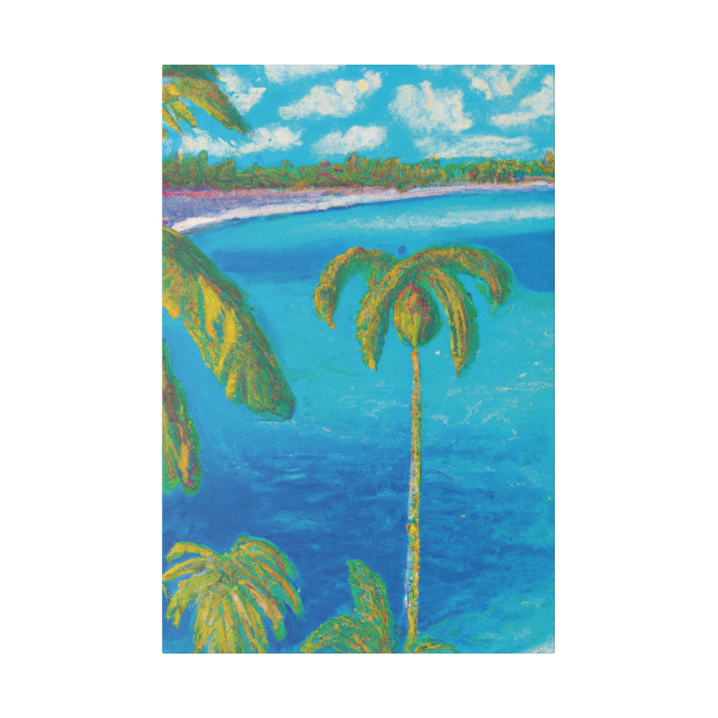 4651B - Bahamas Ocean Painting Print | Bahamas | Ocean | Beach | Poster | Home Decor | Wall Art | Canvas