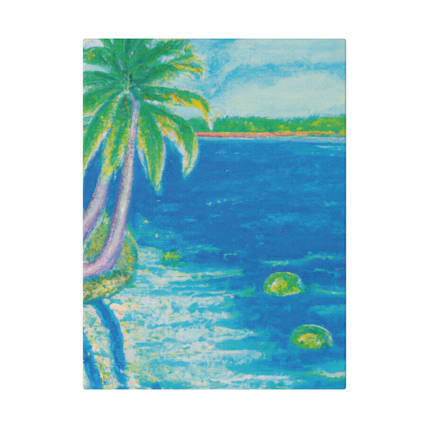 5683A - Bahamas Ocean Painting Print | Bahamas | Ocean | Beach | Poster | Home Decor | Wall Art | Canvas