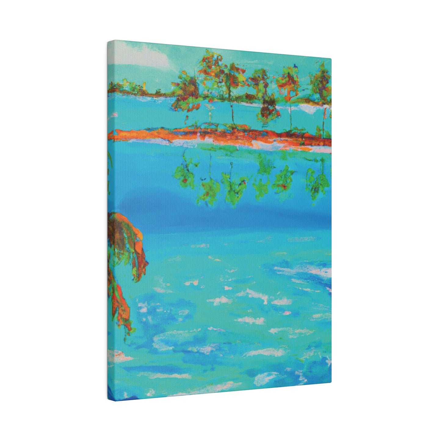 5171E - Bahamas Ocean Painting Print | Bahamas | Ocean | Beach | Poster | Home Decor | Wall Art | Canvas