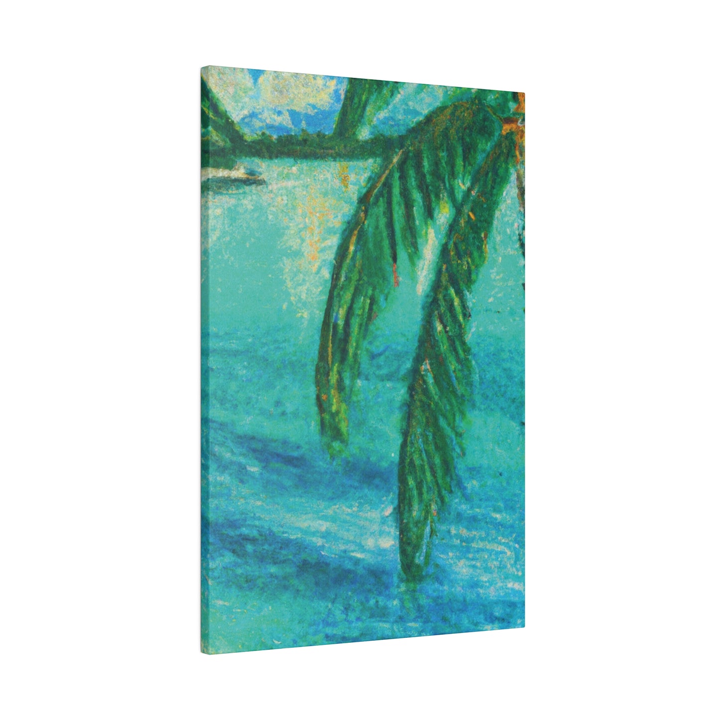 7714W - Bahamas Ocean Painting Print | Bahamas | Ocean | Beach | Poster | Home Decor | Wall Art | Canvas