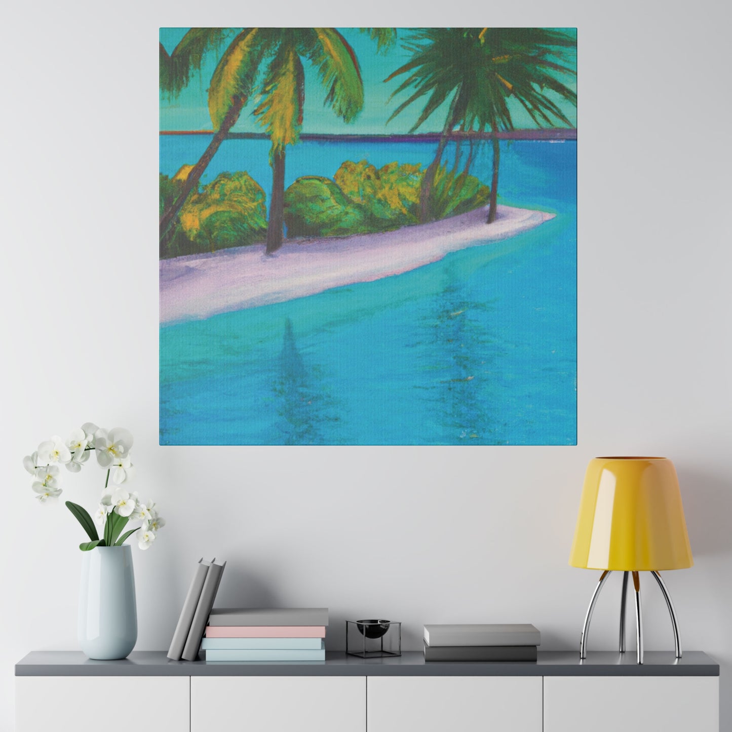 1899X - Bahamas Ocean Painting Print | Bahamas | Ocean | Beach | Poster | Home Decor | Wall Art | Canvas