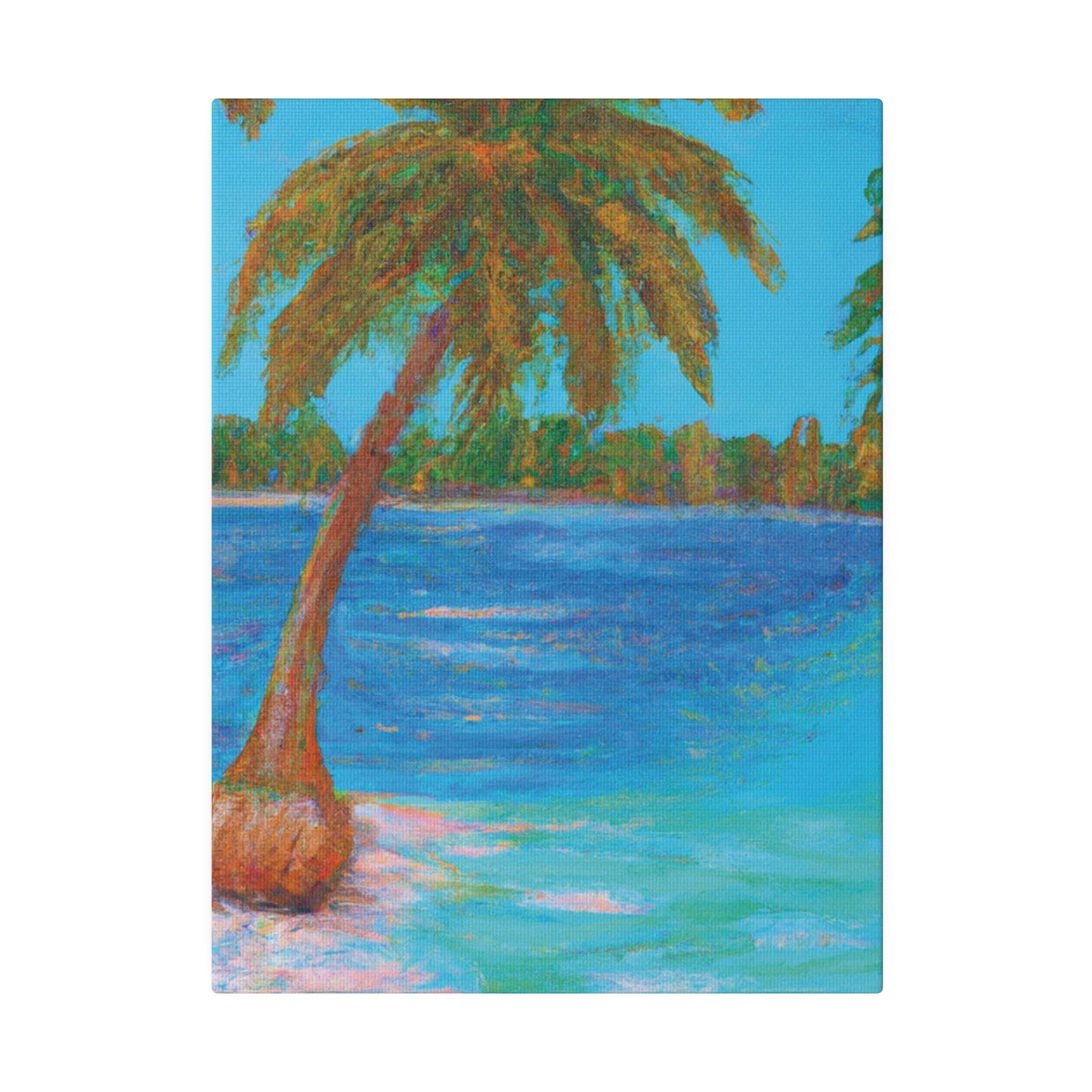 4348S - Bahamas Ocean Painting Print | Bahamas | Ocean | Beach | Poster | Home Decor | Wall Art | Canvas