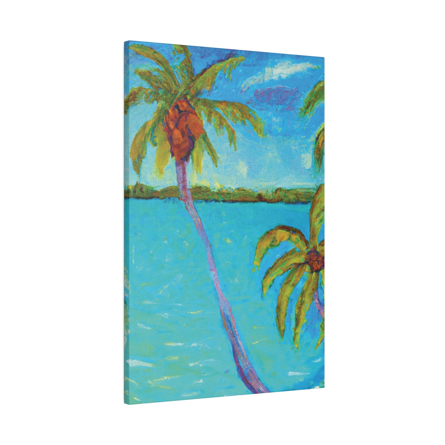 4676F - Bahamas Ocean Painting Print | Bahamas | Ocean | Beach | Poster | Home Decor | Wall Art | Canvas