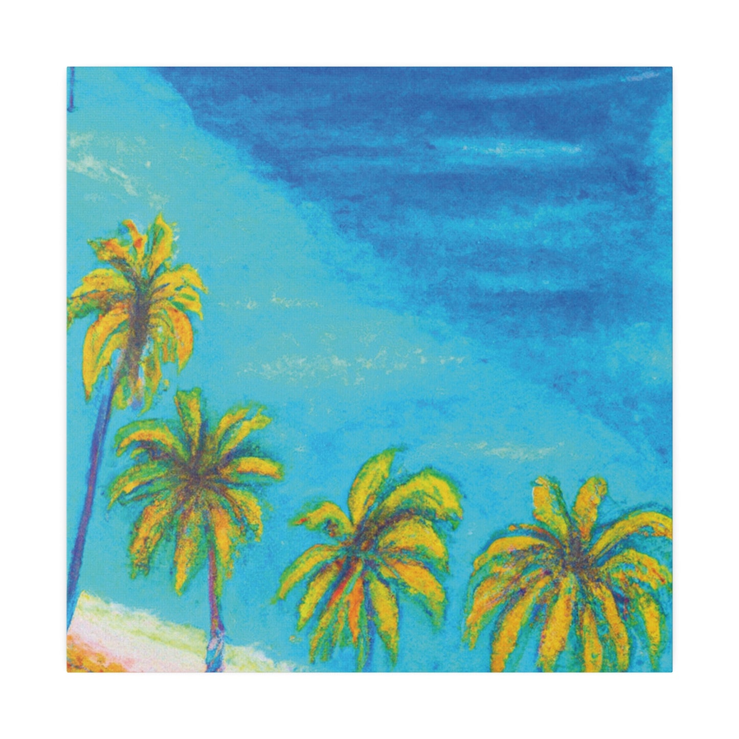 1588G - Bahamas Ocean Painting Print | Bahamas | Ocean | Beach | Poster | Home Decor | Wall Art | Canvas