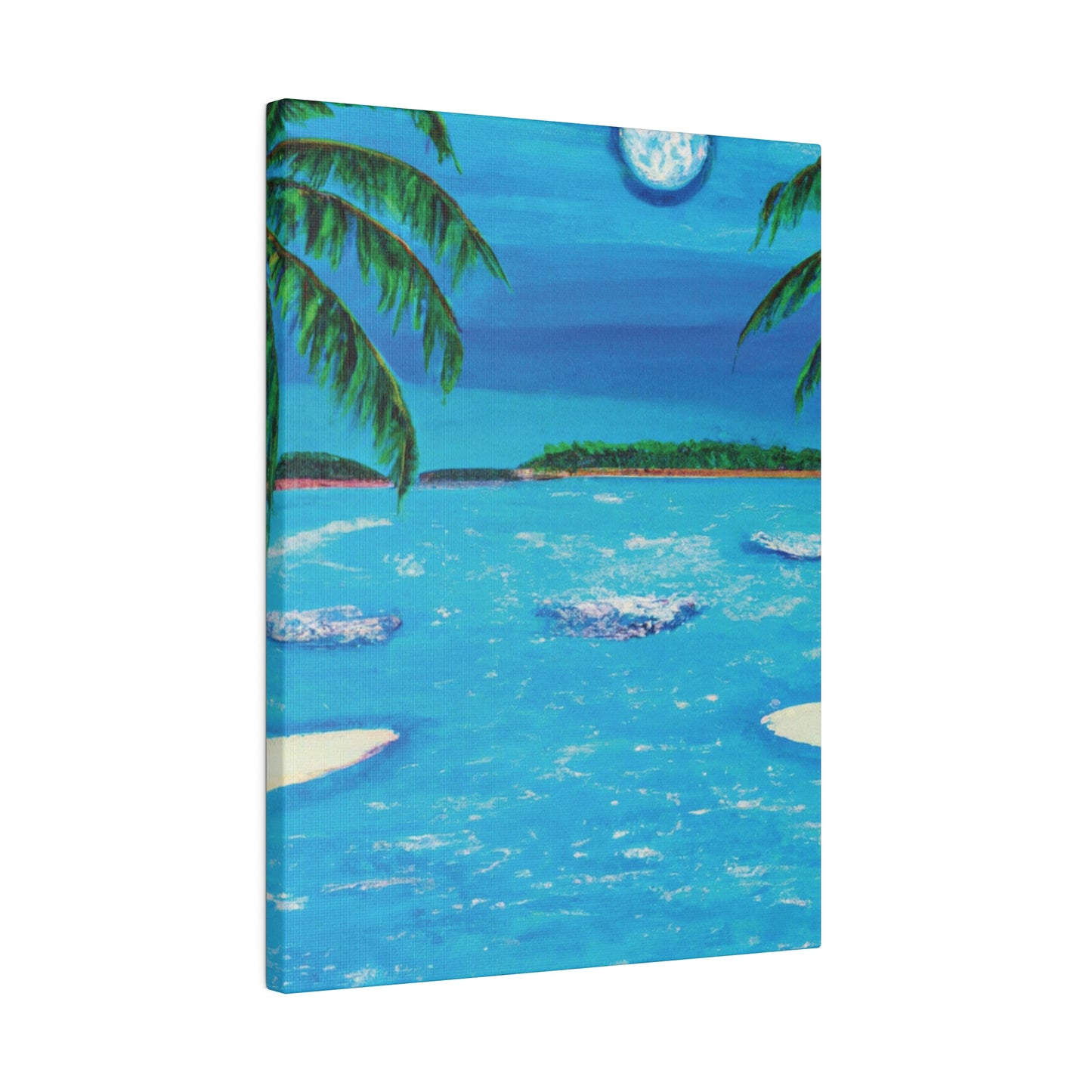 7239Z - Bahamas Ocean Painting Print | Bahamas | Ocean | Beach | Poster | Home Decor | Wall Art | Canvas