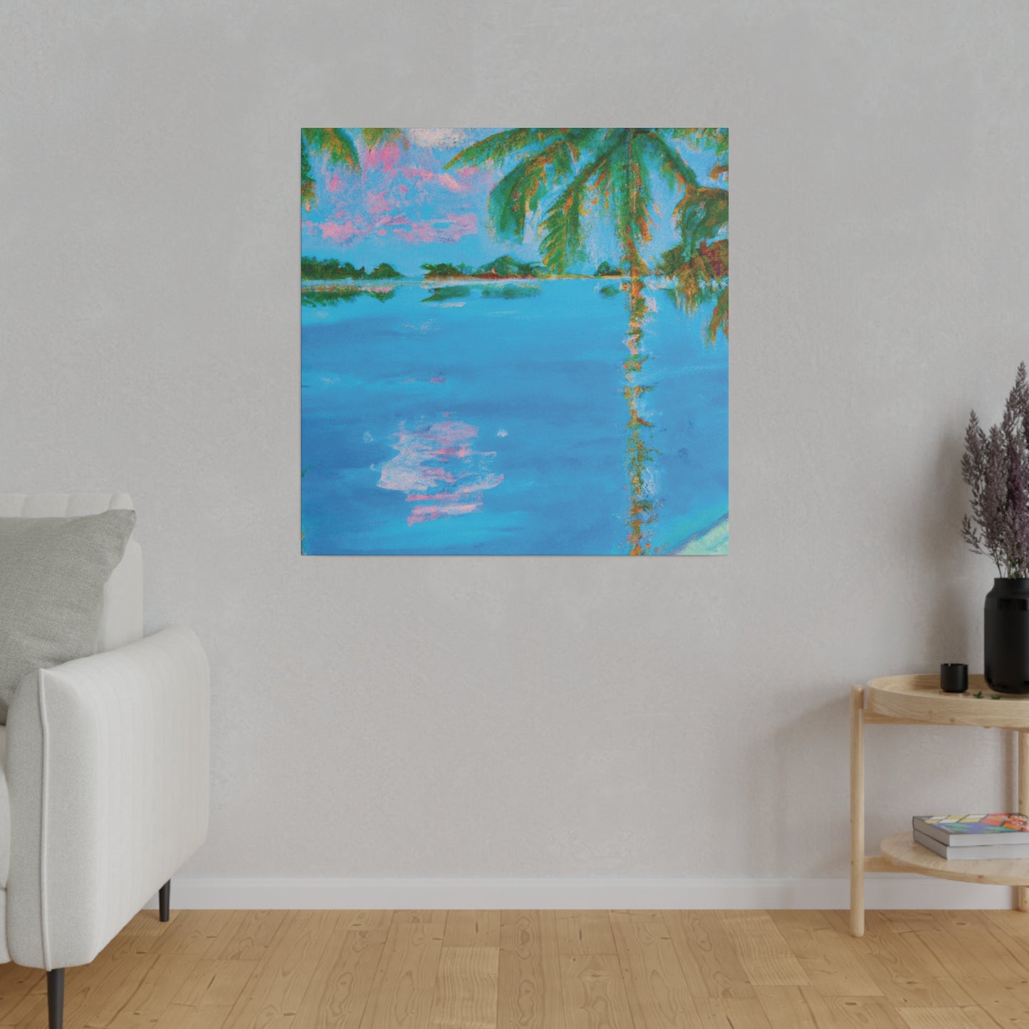 7853V - Bahamas Ocean Painting Print | Bahamas | Ocean | Beach | Poster | Home Decor | Wall Art | Canvas