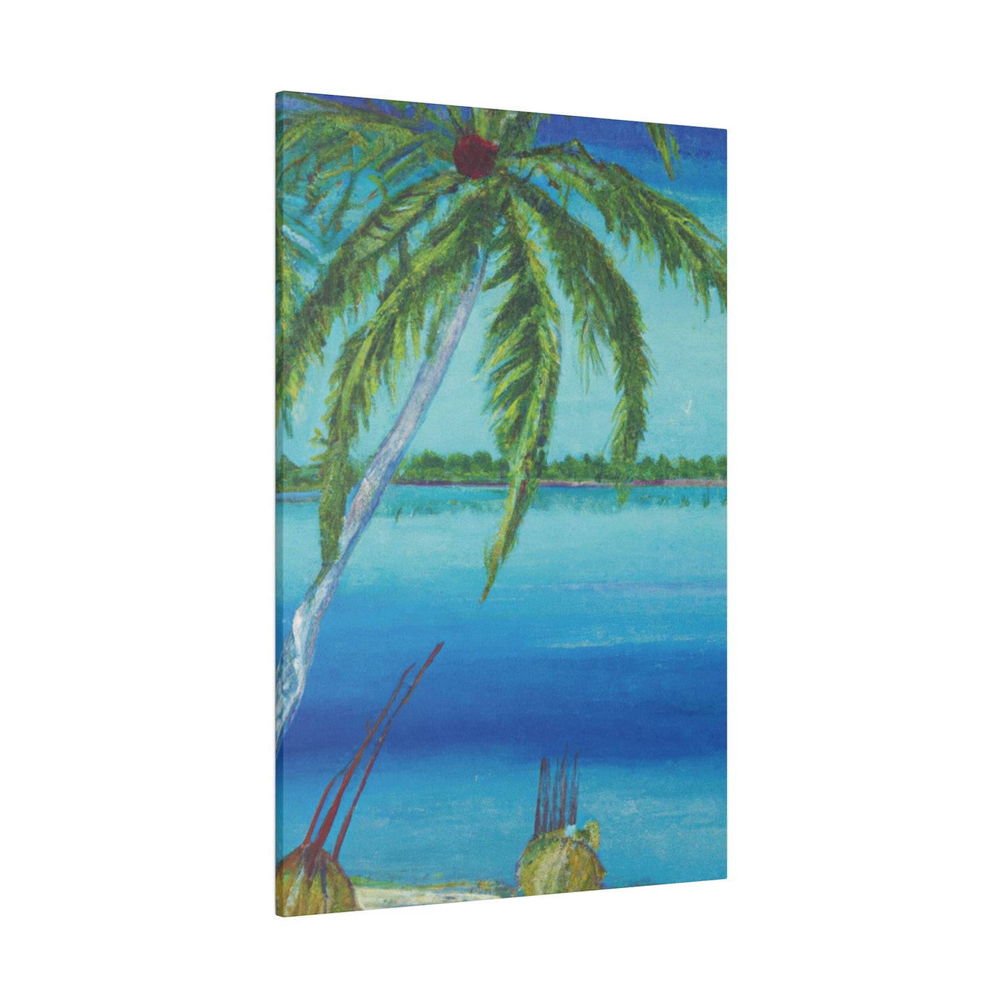 6874M - Bahamas Ocean Painting Print | Bahamas | Ocean | Beach | Poster | Home Decor | Wall Art | Canvas