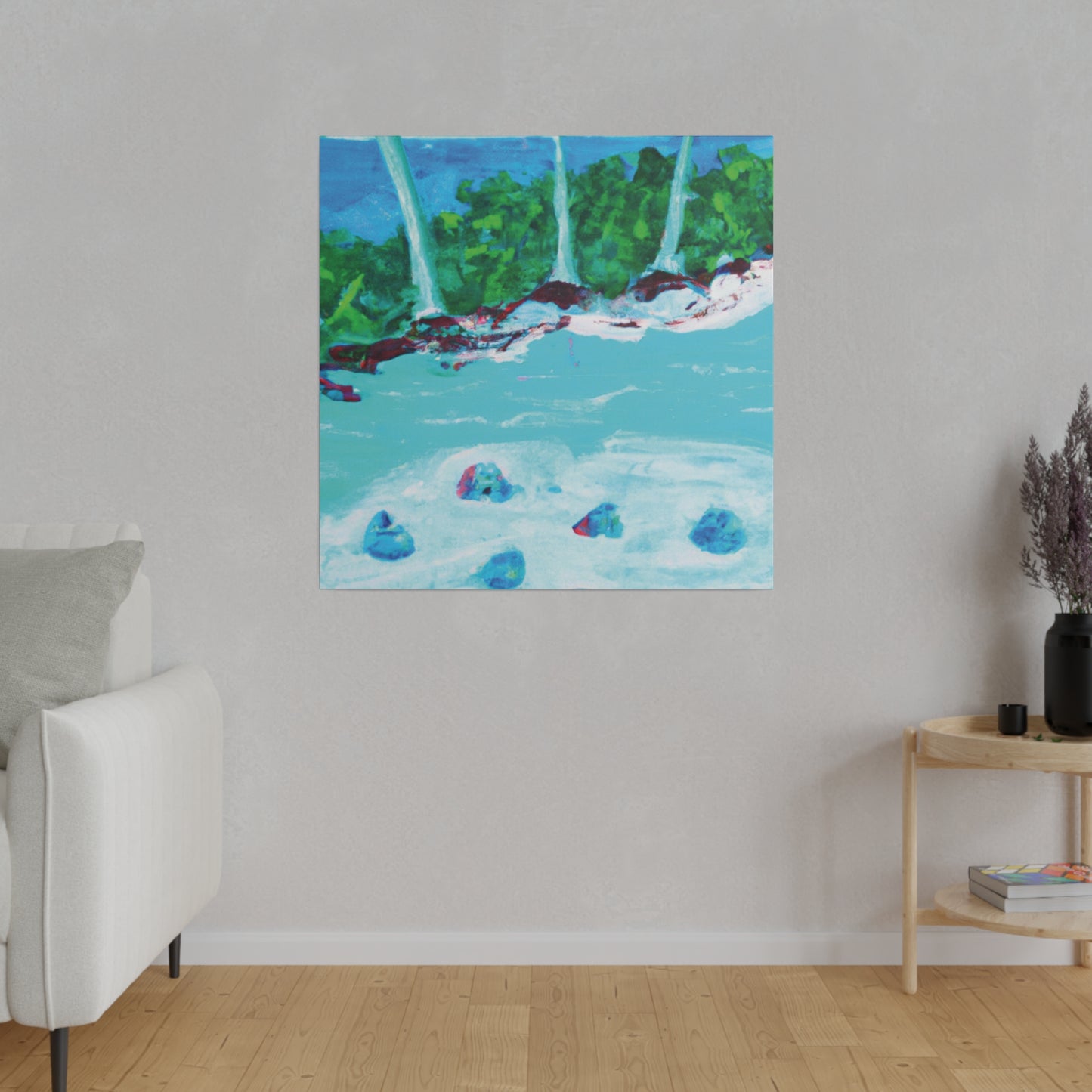 6791E - Bahamas Ocean Painting Print | Bahamas | Ocean | Beach | Poster | Home Decor | Wall Art | Canvas