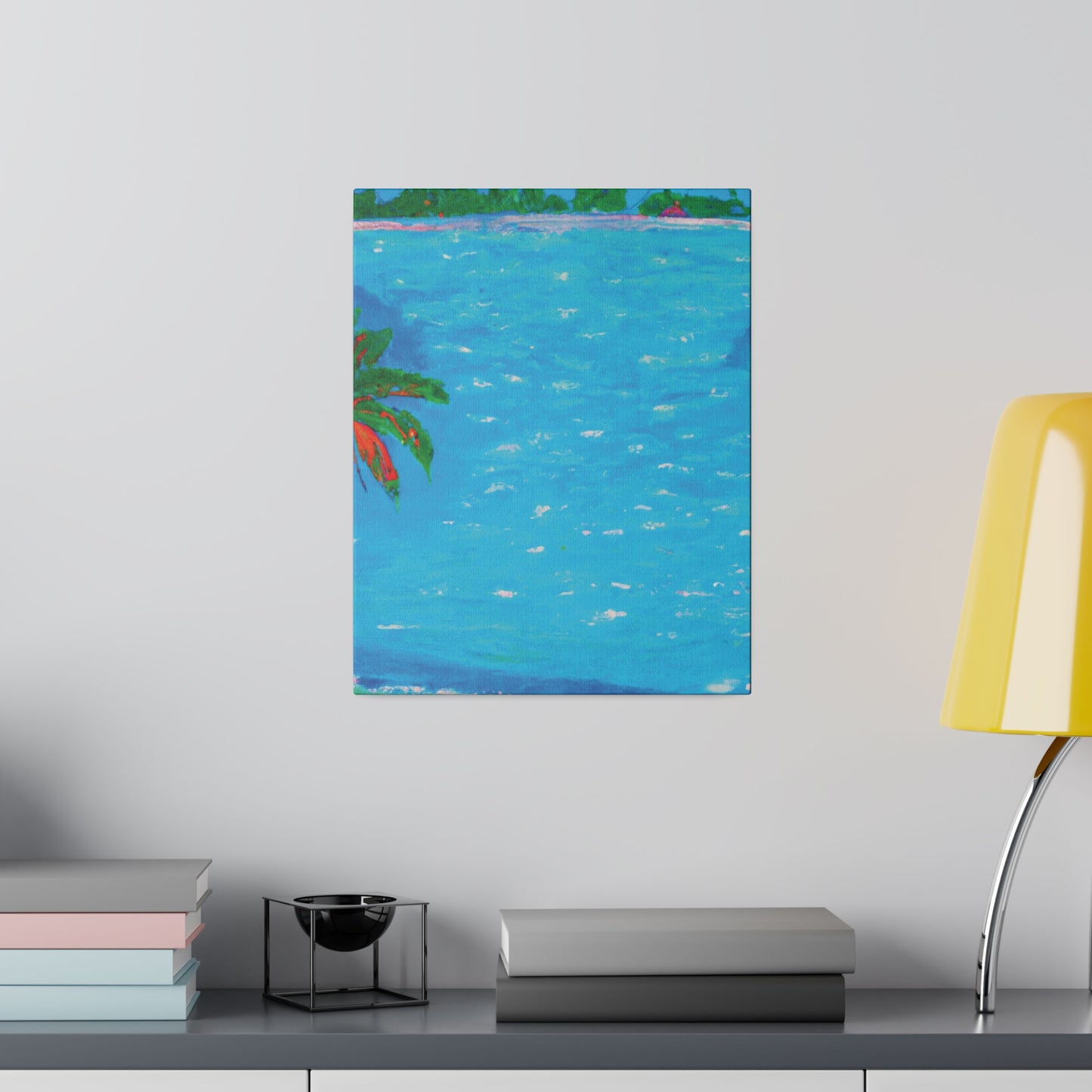 5286G - Bahamas Ocean Painting Print | Bahamas | Ocean | Beach | Poster | Home Decor | Wall Art | Canvas