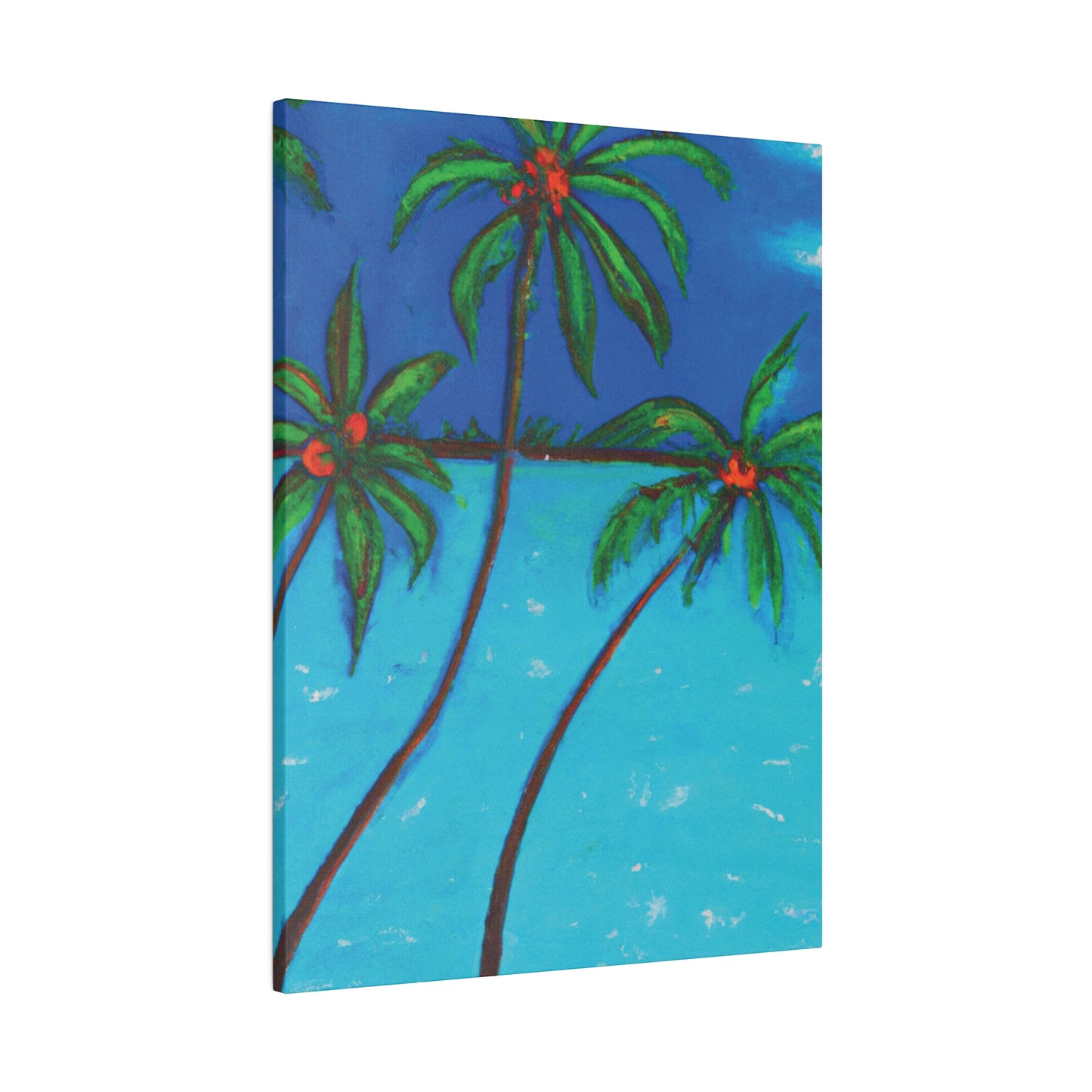 9305W - Bahamas Ocean Painting Print | Bahamas | Ocean | Beach | Poster | Home Decor | Wall Art | Canvas