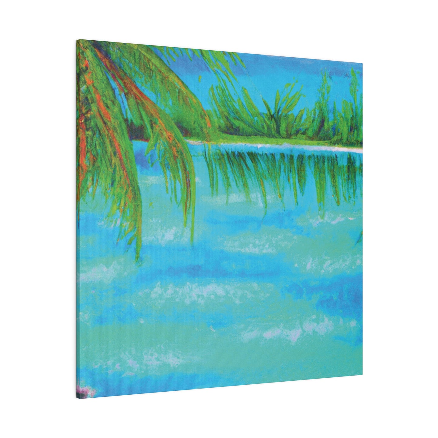 5279Q - Bahamas Ocean Painting Print | Bahamas | Ocean | Beach | Poster | Home Decor | Wall Art | Canvas