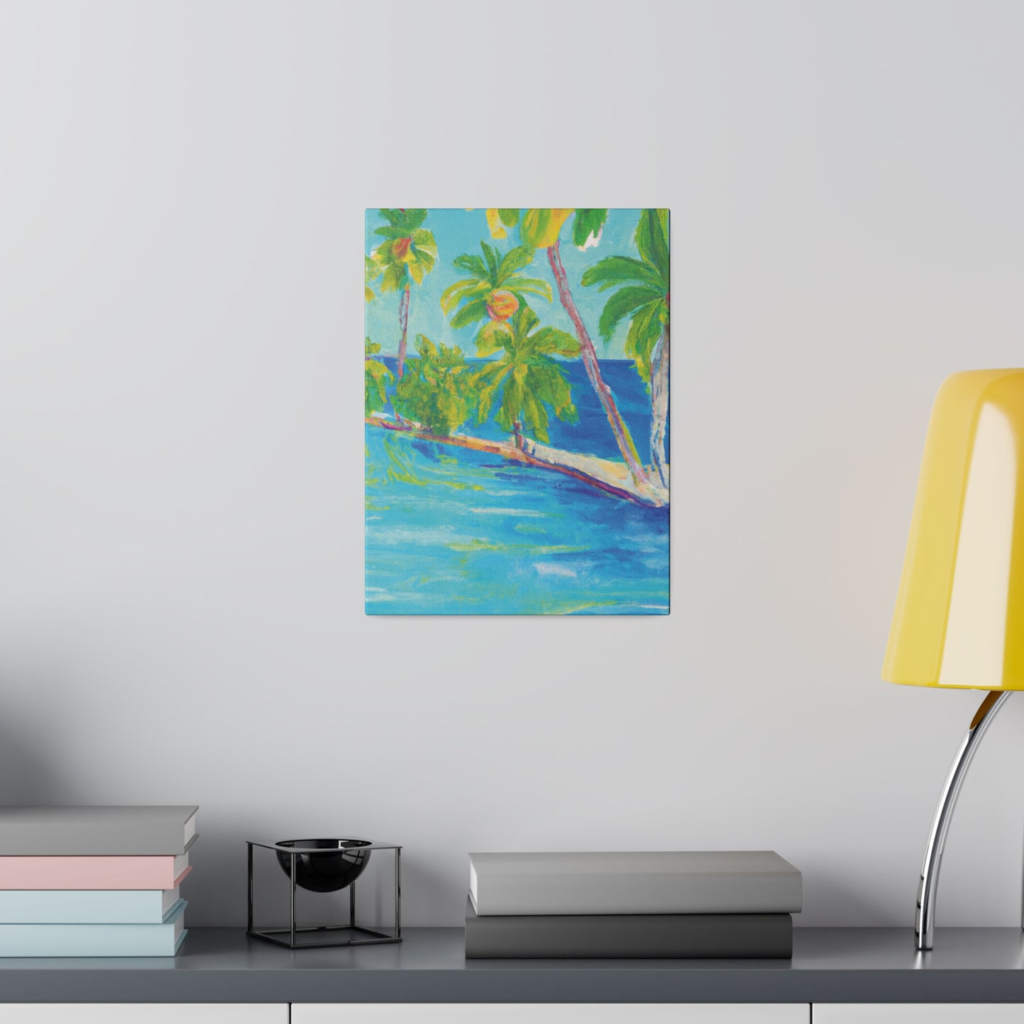 8256Q - Bahamas Ocean Painting Print | Bahamas | Ocean | Beach | Poster | Home Decor | Wall Art | Canvas