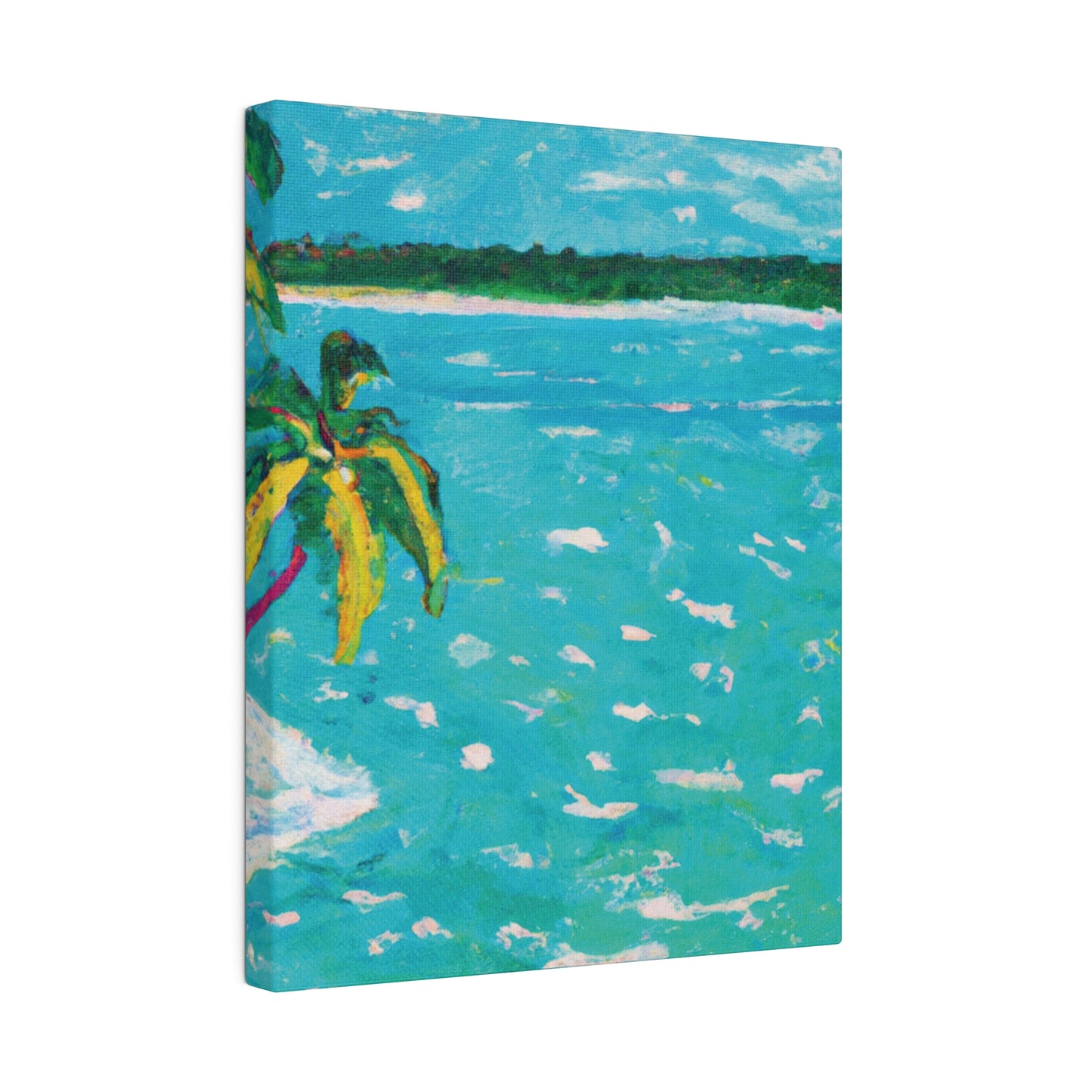 8278H - Bahamas Ocean Painting Print | Bahamas | Ocean | Beach | Poster | Home Decor | Wall Art | Canvas