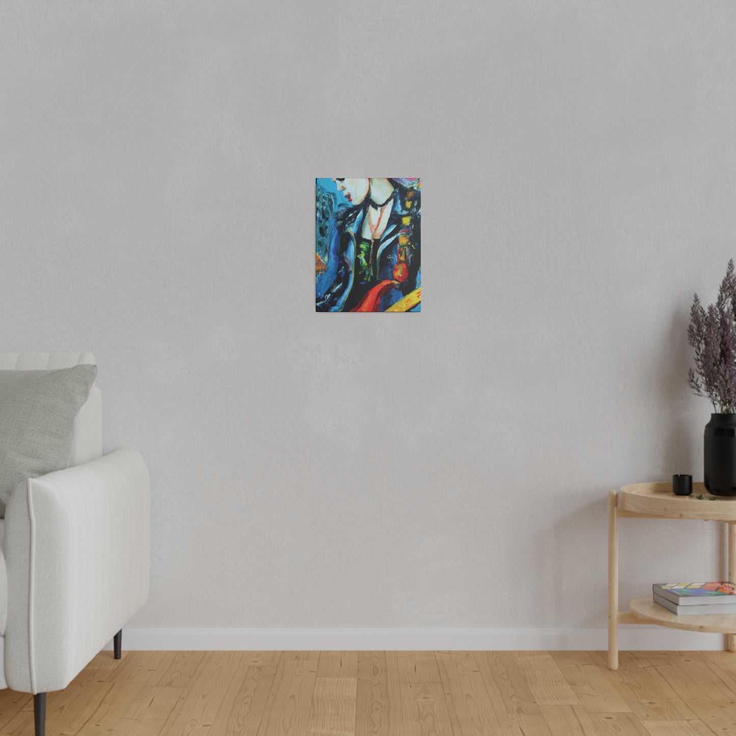 8900A - Rockstar Oil Painting Style Print | Poster | Home Decor | Wall Art | Music Art | Canvas