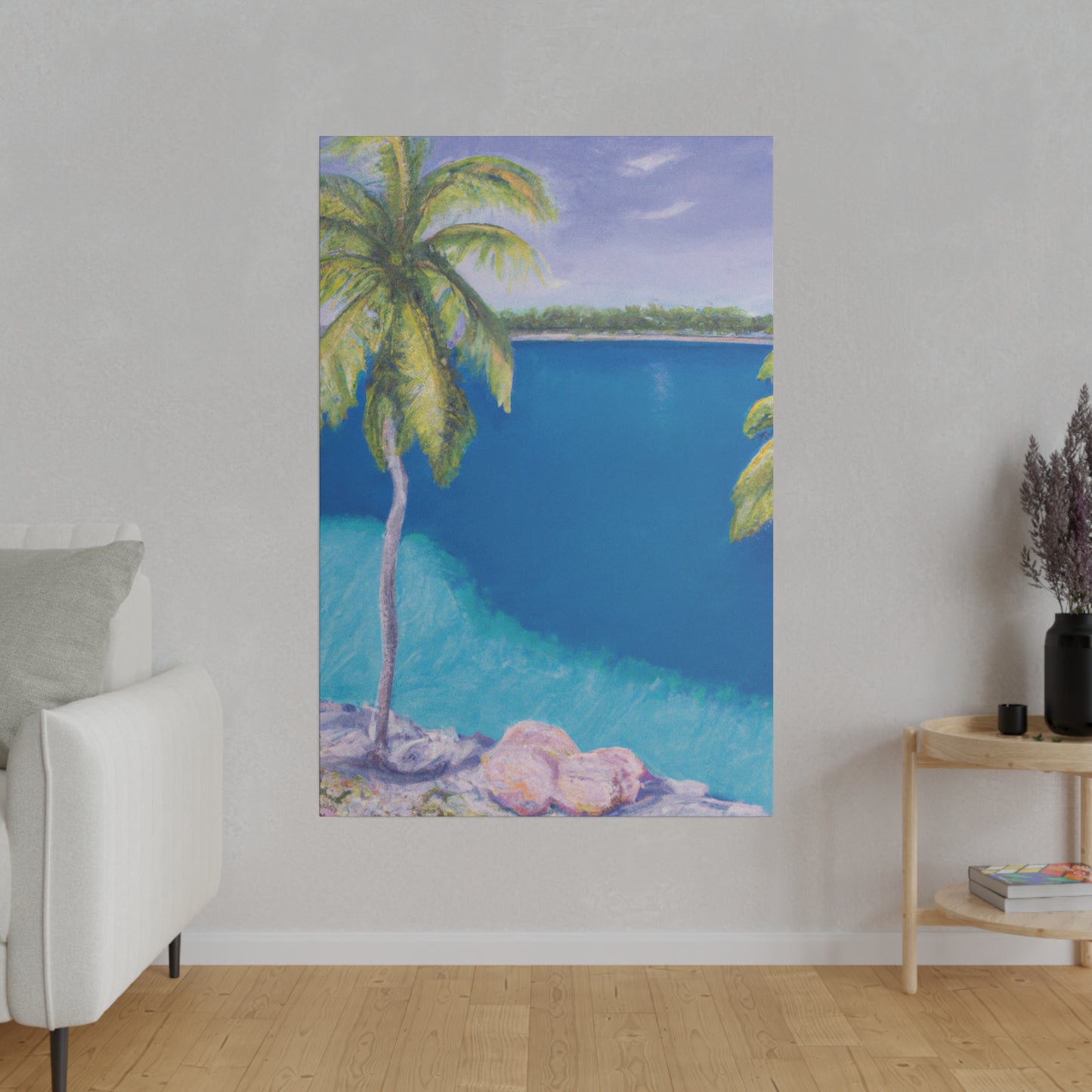 8739X - Bahamas Ocean Painting Print | Bahamas | Ocean | Beach | Poster | Home Decor | Wall Art | Canvas