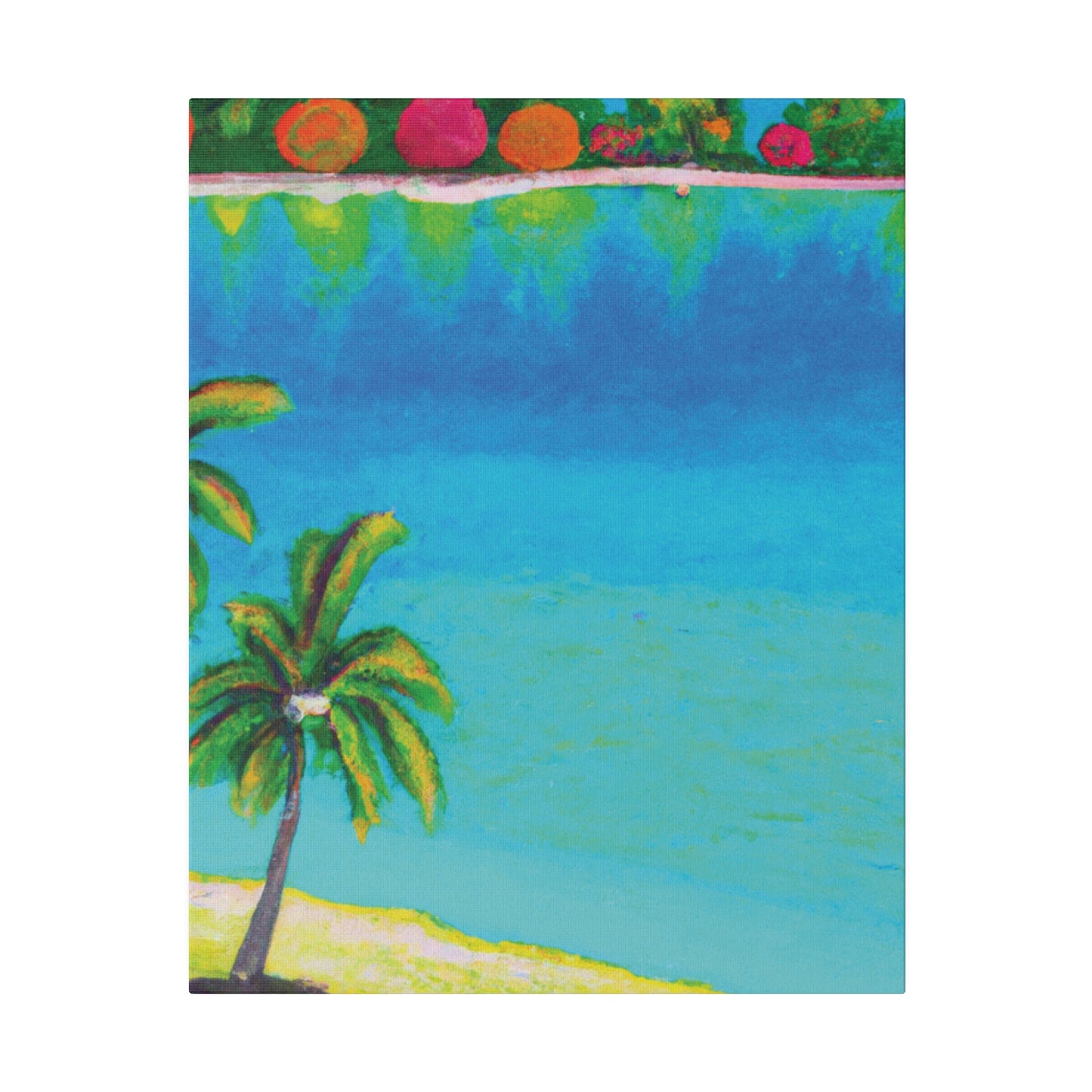 6816J - Bahamas Ocean Painting Print | Bahamas | Ocean | Beach | Poster | Home Decor | Wall Art | Canvas