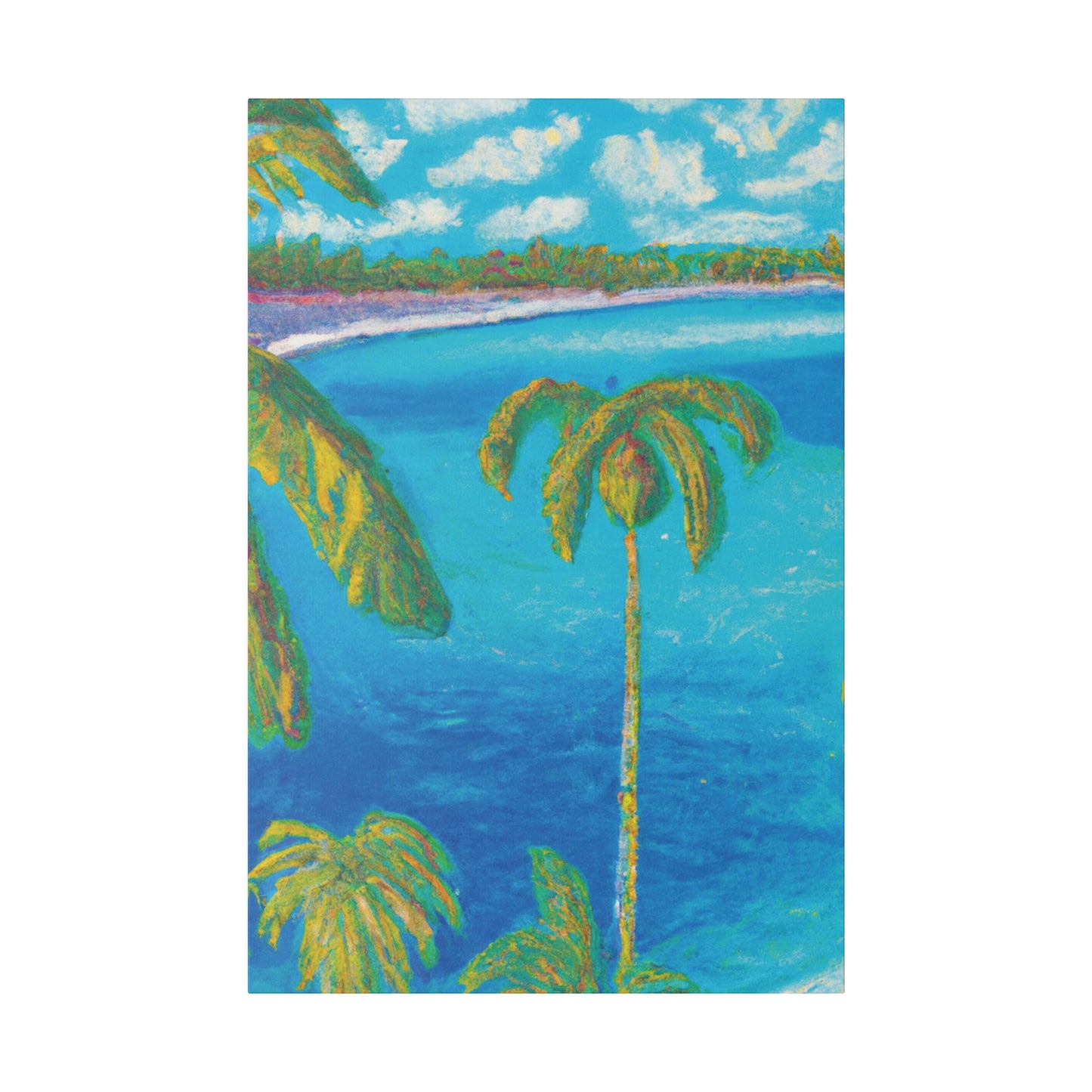 4651B - Bahamas Ocean Painting Print | Bahamas | Ocean | Beach | Poster | Home Decor | Wall Art | Canvas