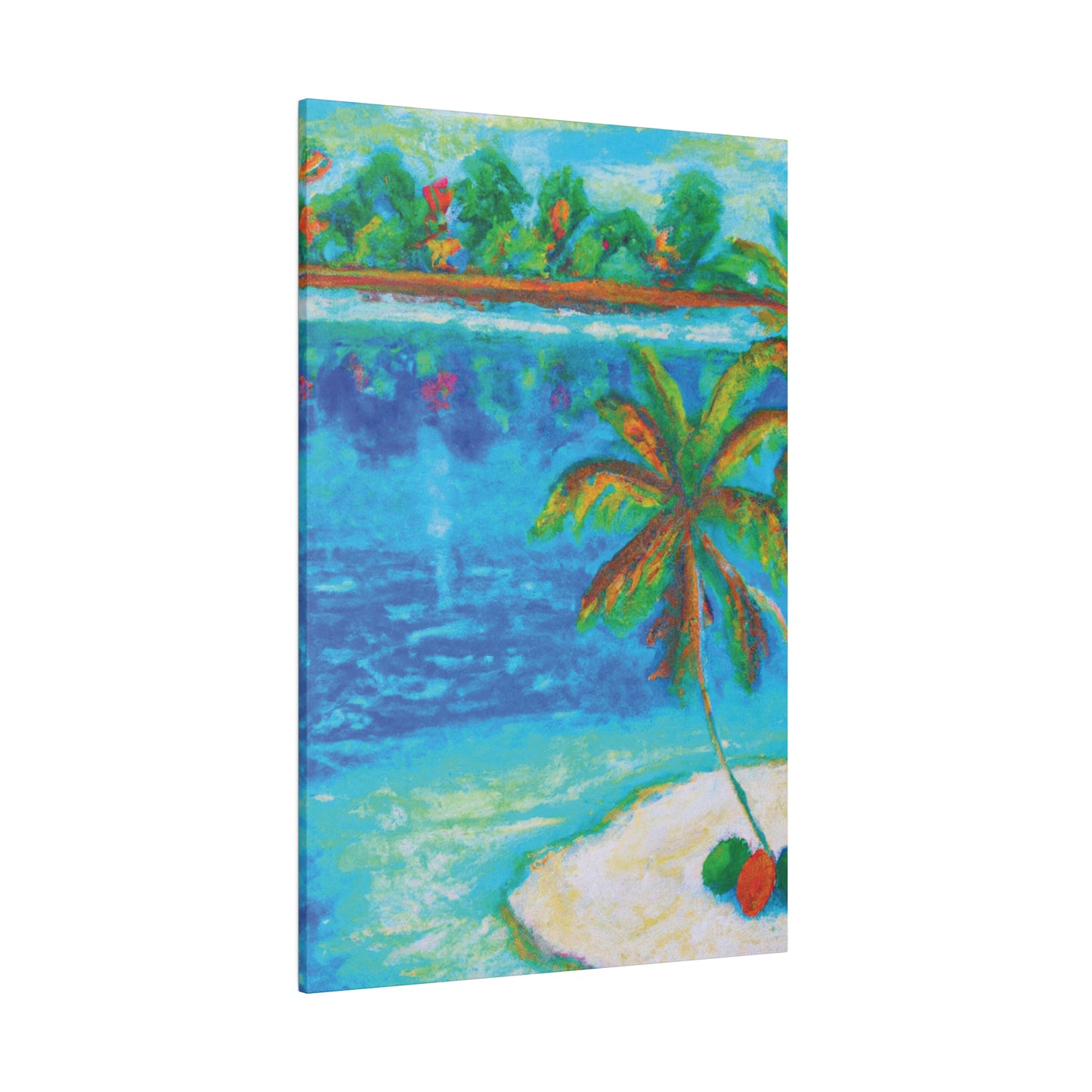 8252T - Bahamas Ocean Painting Print | Bahamas | Ocean | Beach | Poster | Home Decor | Wall Art | Canvas