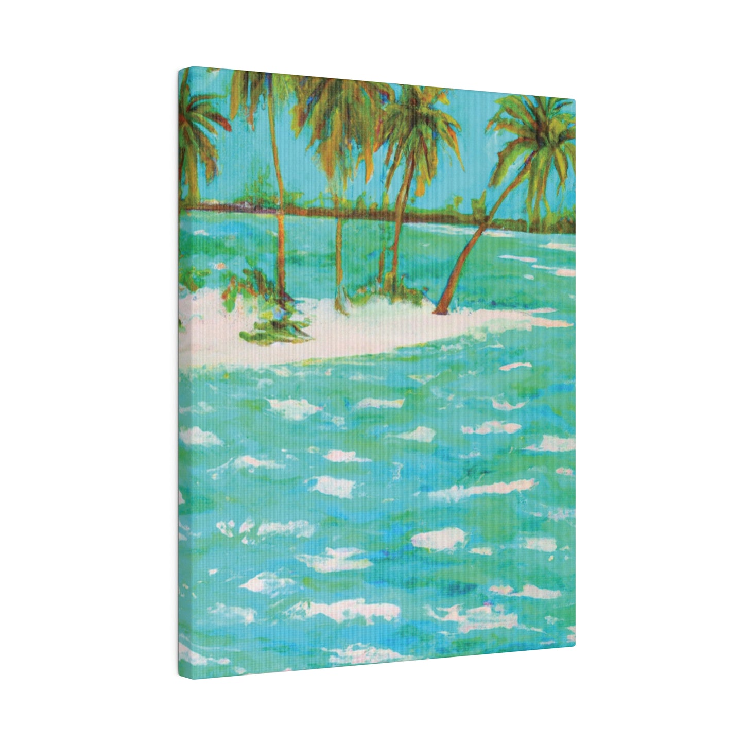 1193C - Bahamas Ocean Painting Print | Bahamas | Ocean | Beach | Poster | Home Decor | Wall Art | Canvas