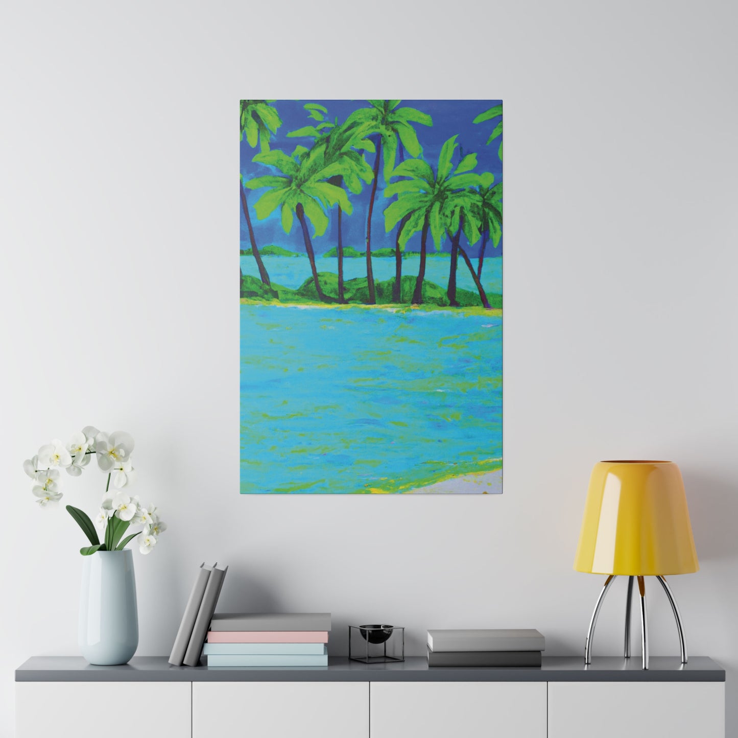 3148Z - Bahamas Ocean Painting Print | Bahamas | Ocean | Beach | Poster | Home Decor | Wall Art | Canvas