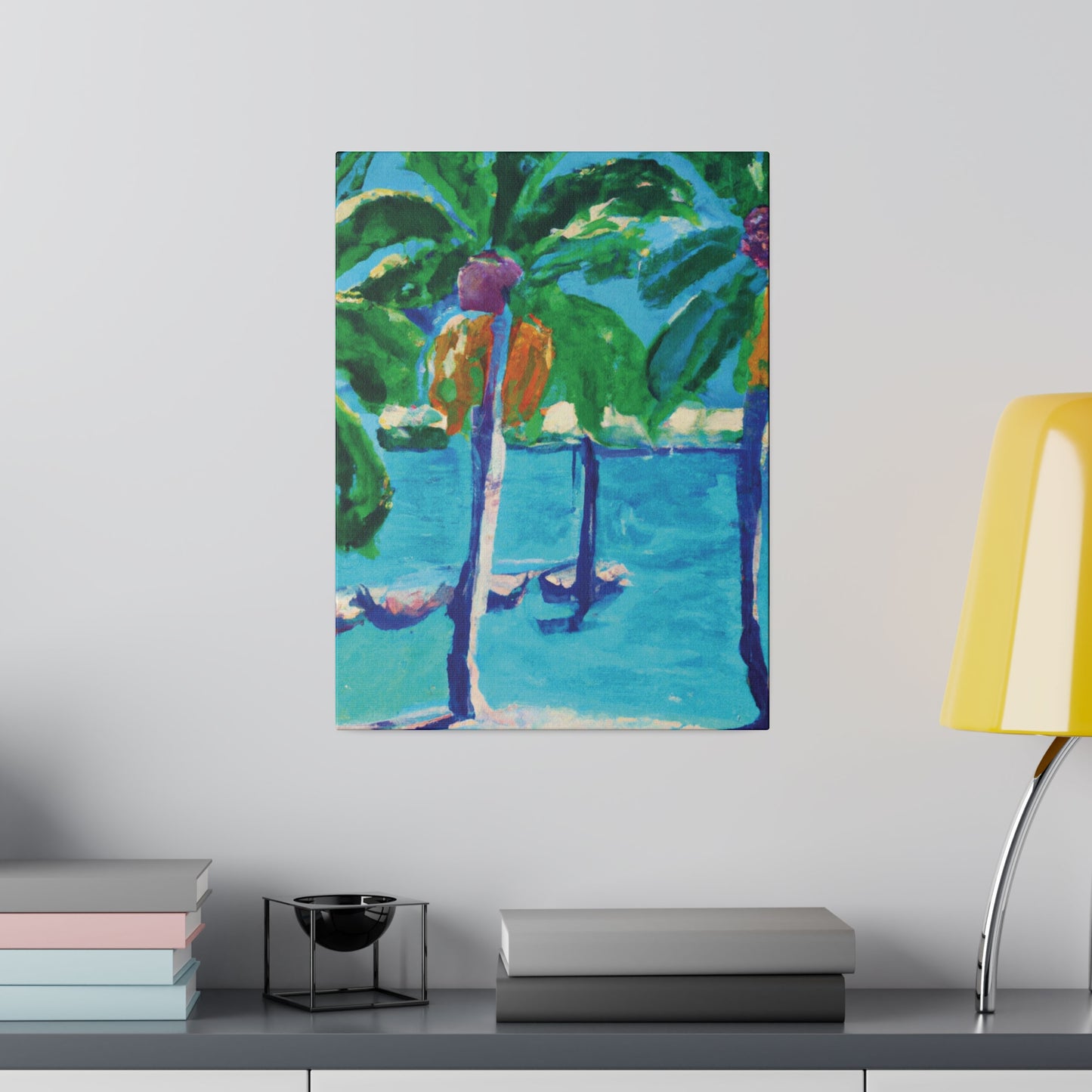 2944U - Bahamas Ocean Painting Print | Bahamas | Ocean | Beach | Poster | Home Decor | Wall Art | Canvas