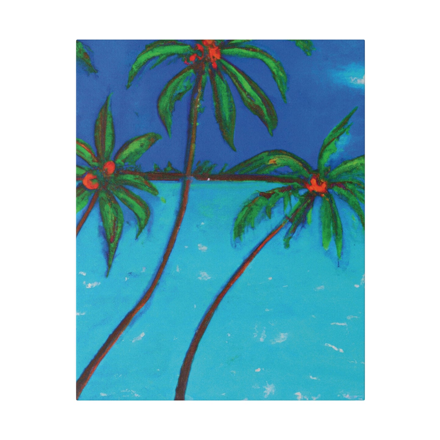 9305W - Bahamas Ocean Painting Print | Bahamas | Ocean | Beach | Poster | Home Decor | Wall Art | Canvas