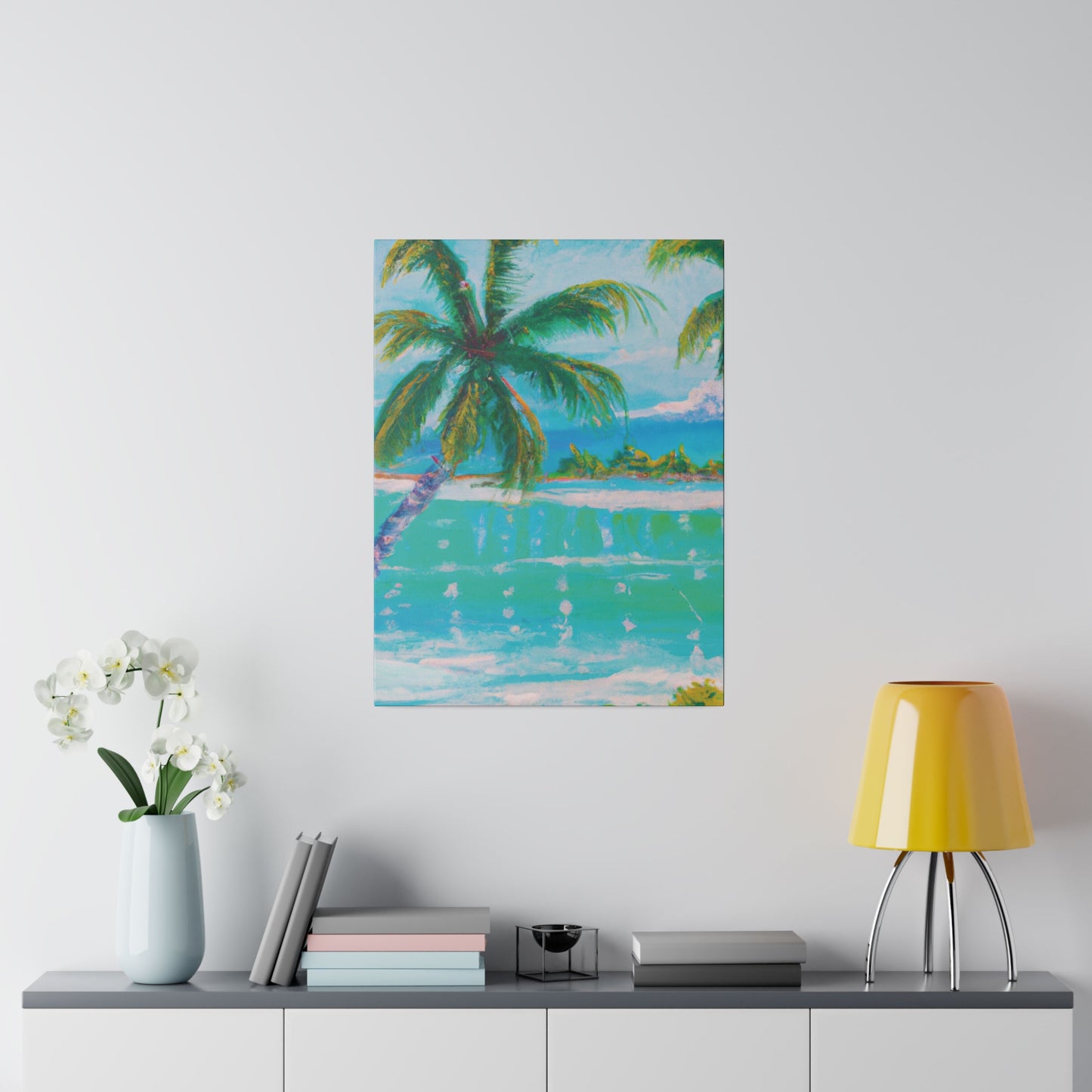 9452K - Bahamas Ocean Painting Print | Bahamas | Ocean | Beach | Poster | Home Decor | Wall Art | Canvas